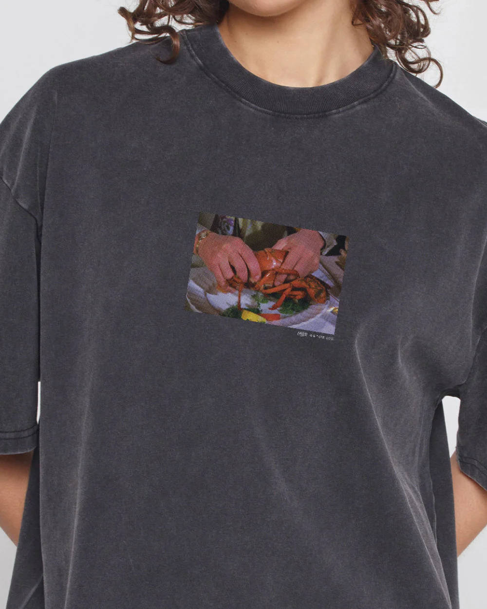 Fancy Dinner Oversized Tee - Image 10