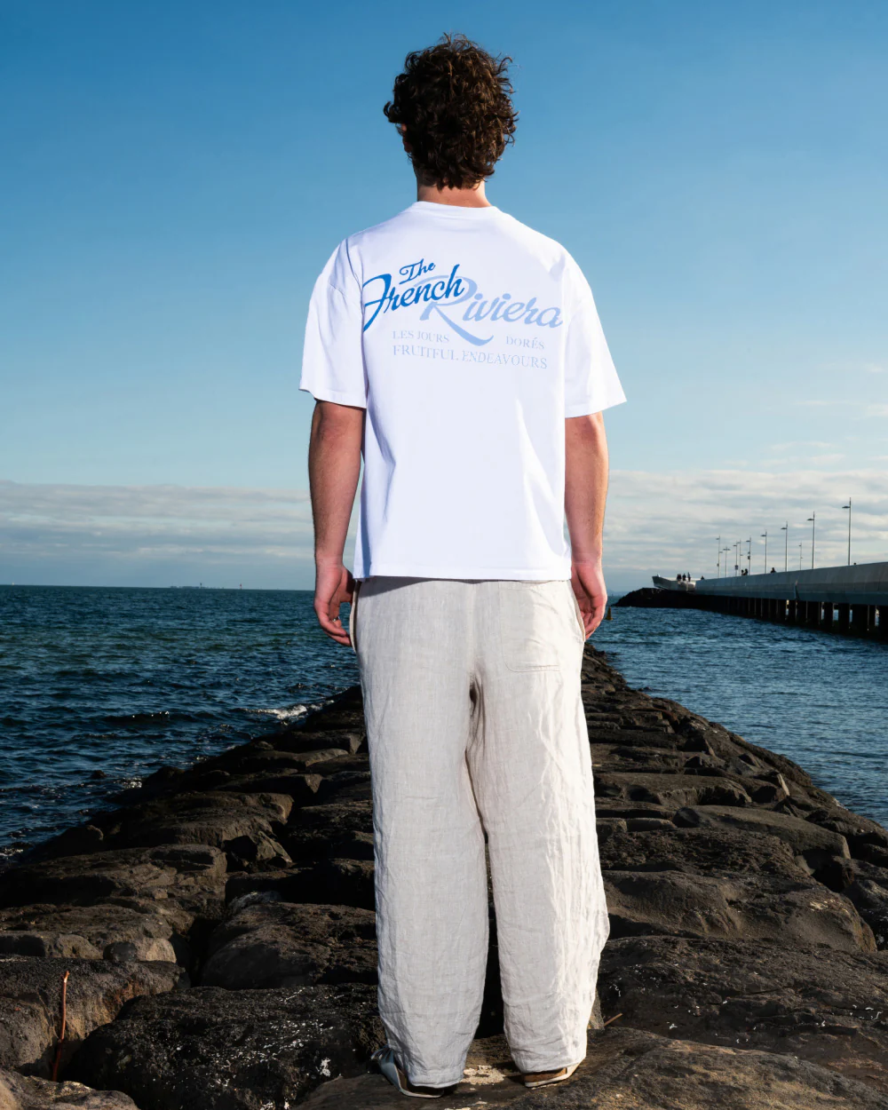 French Riviera Oversized Tee - Image 6