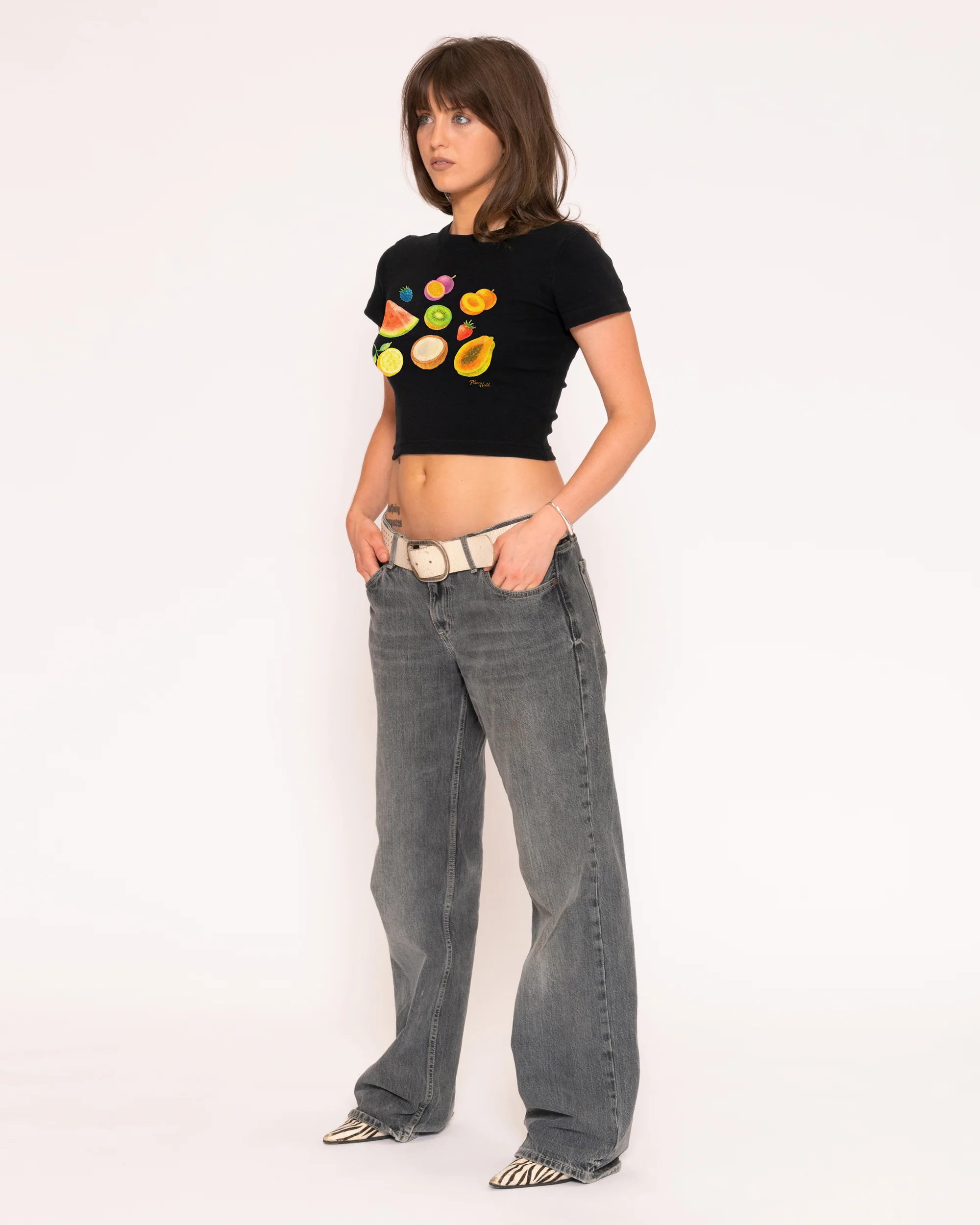 Fruit Platter Baby Tee - Image 4