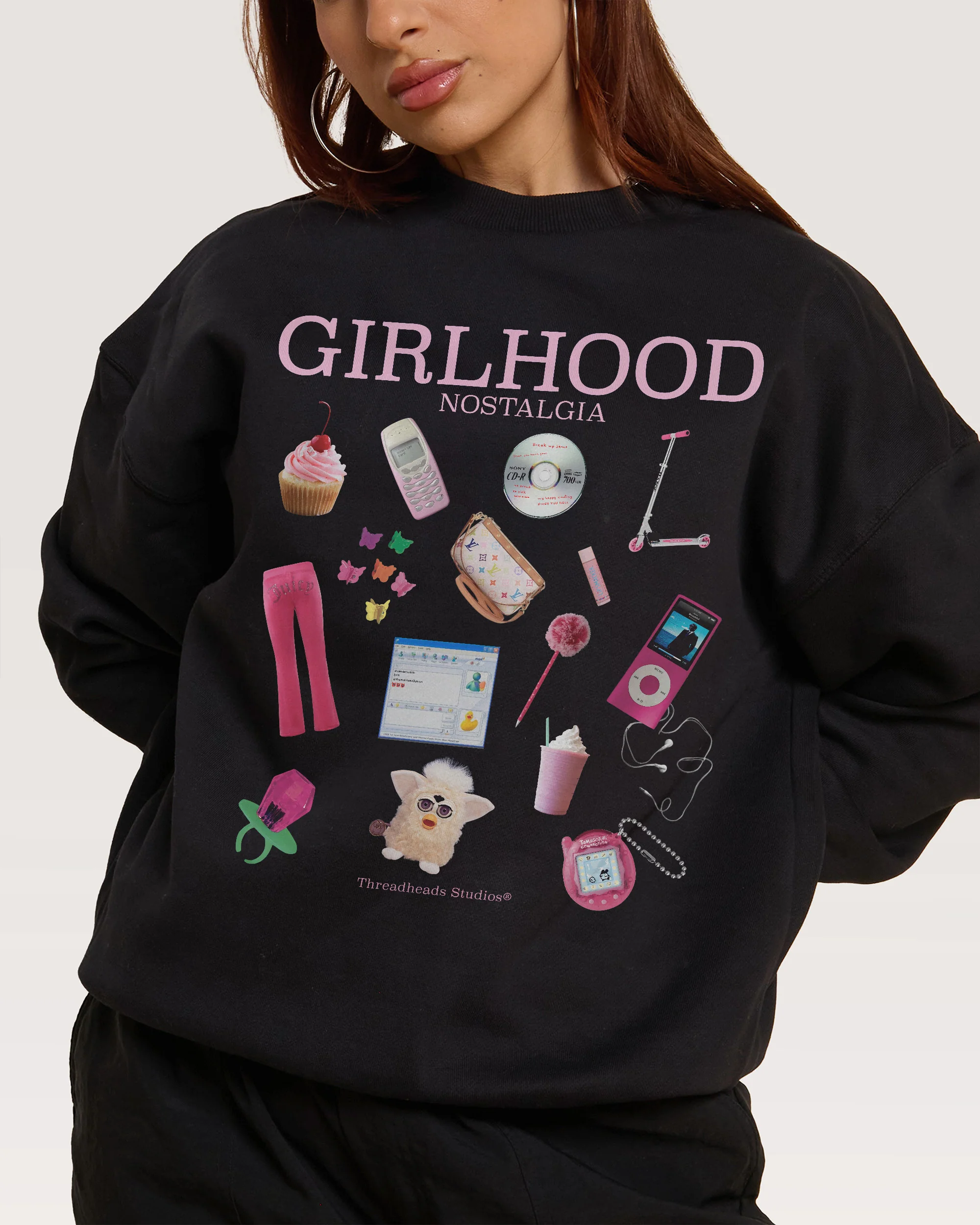 Girlhood Nostalgia Sweatshirt - Image 2