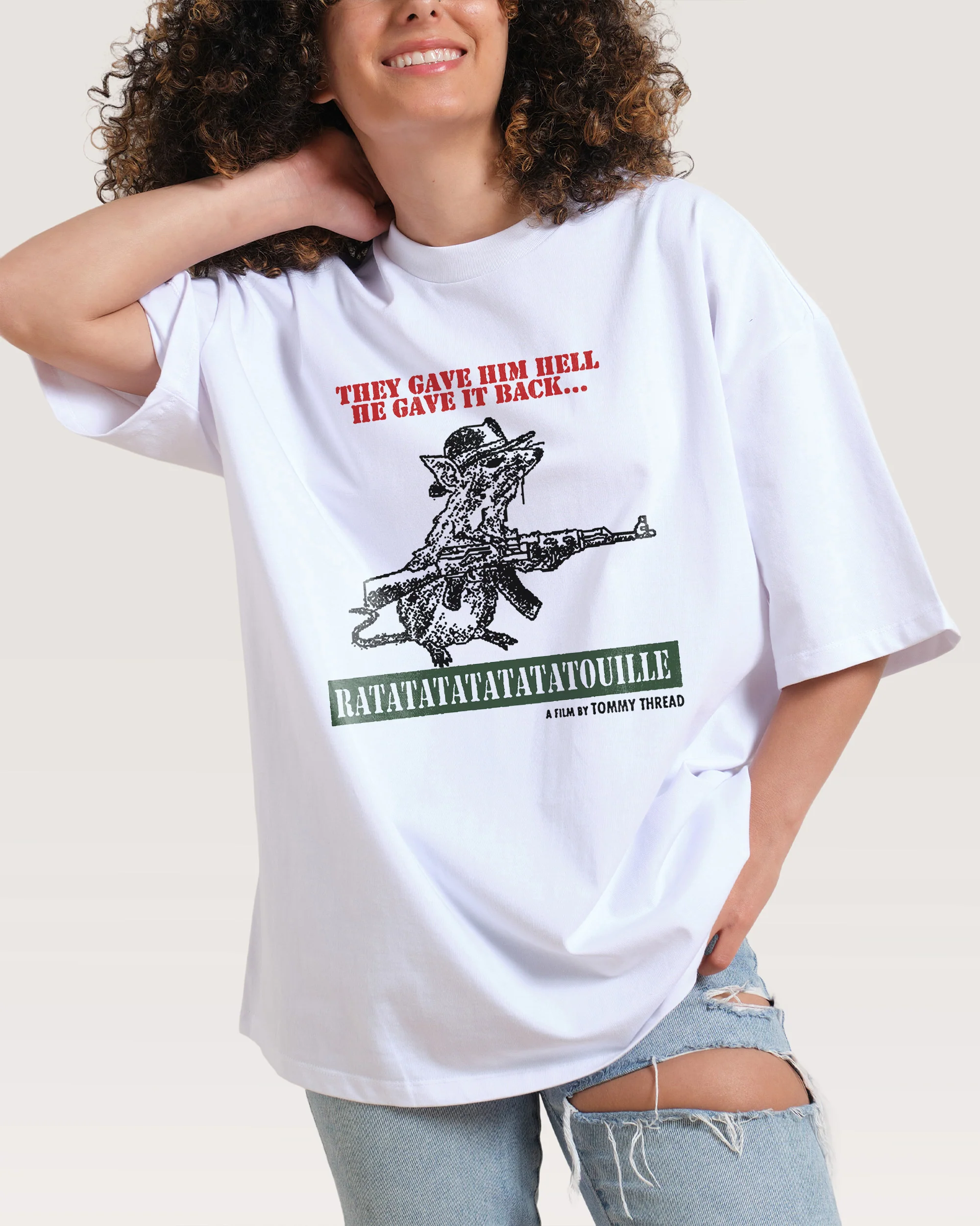 Gratata Oversized Tee - Image 3