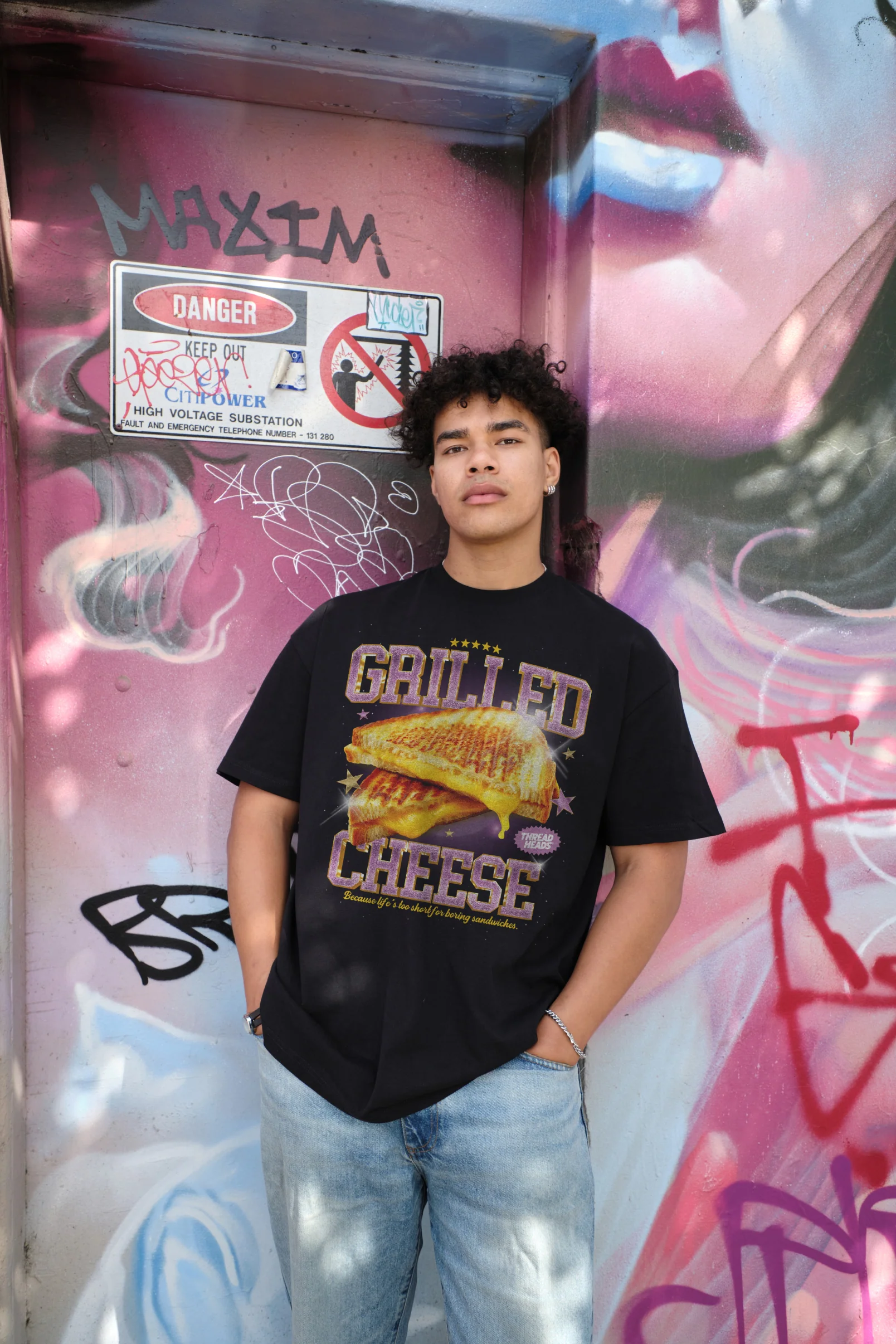 Grilled Cheese T-Shirt - Image 3