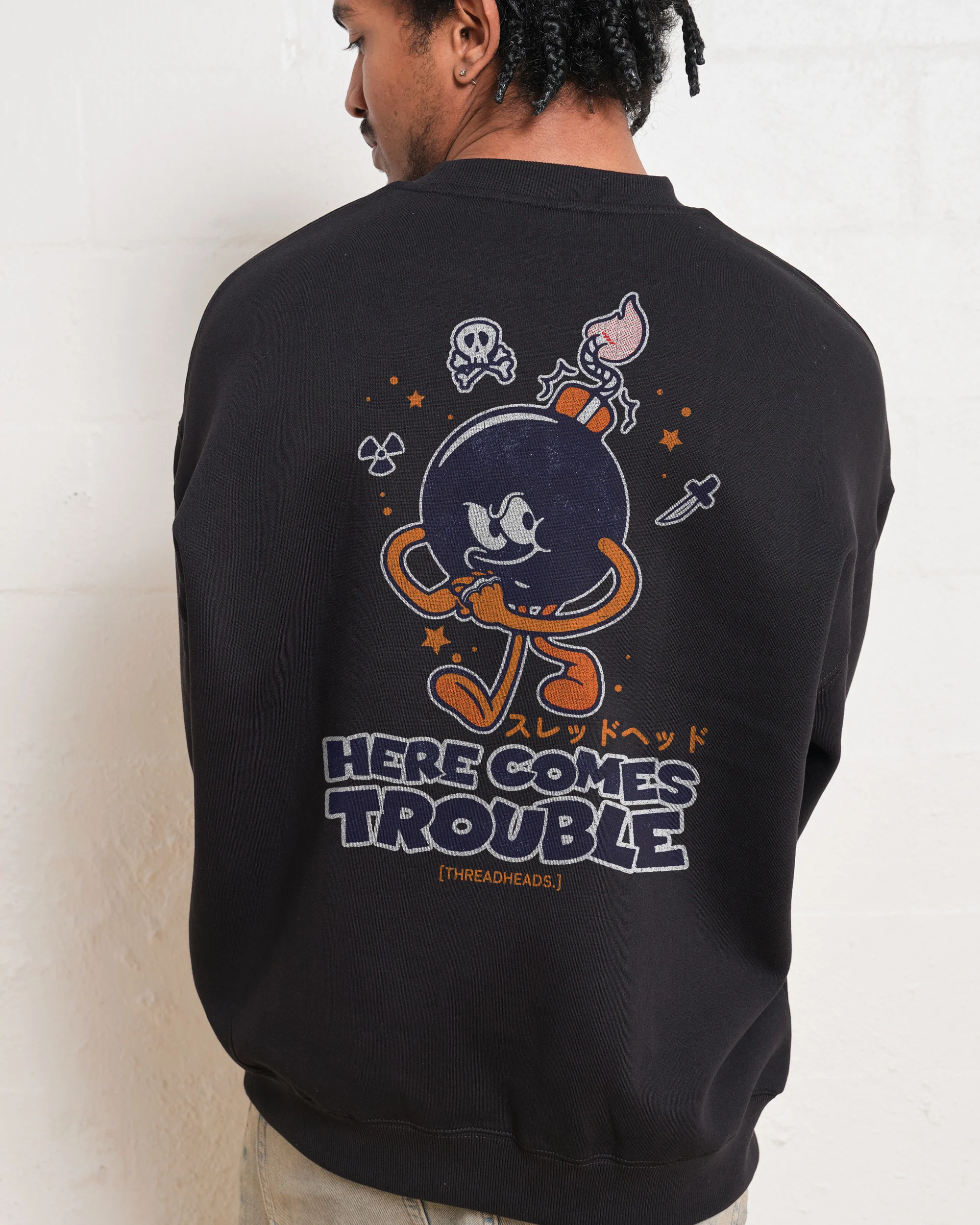 Here Comes Trouble Sweatshirt - Image 7