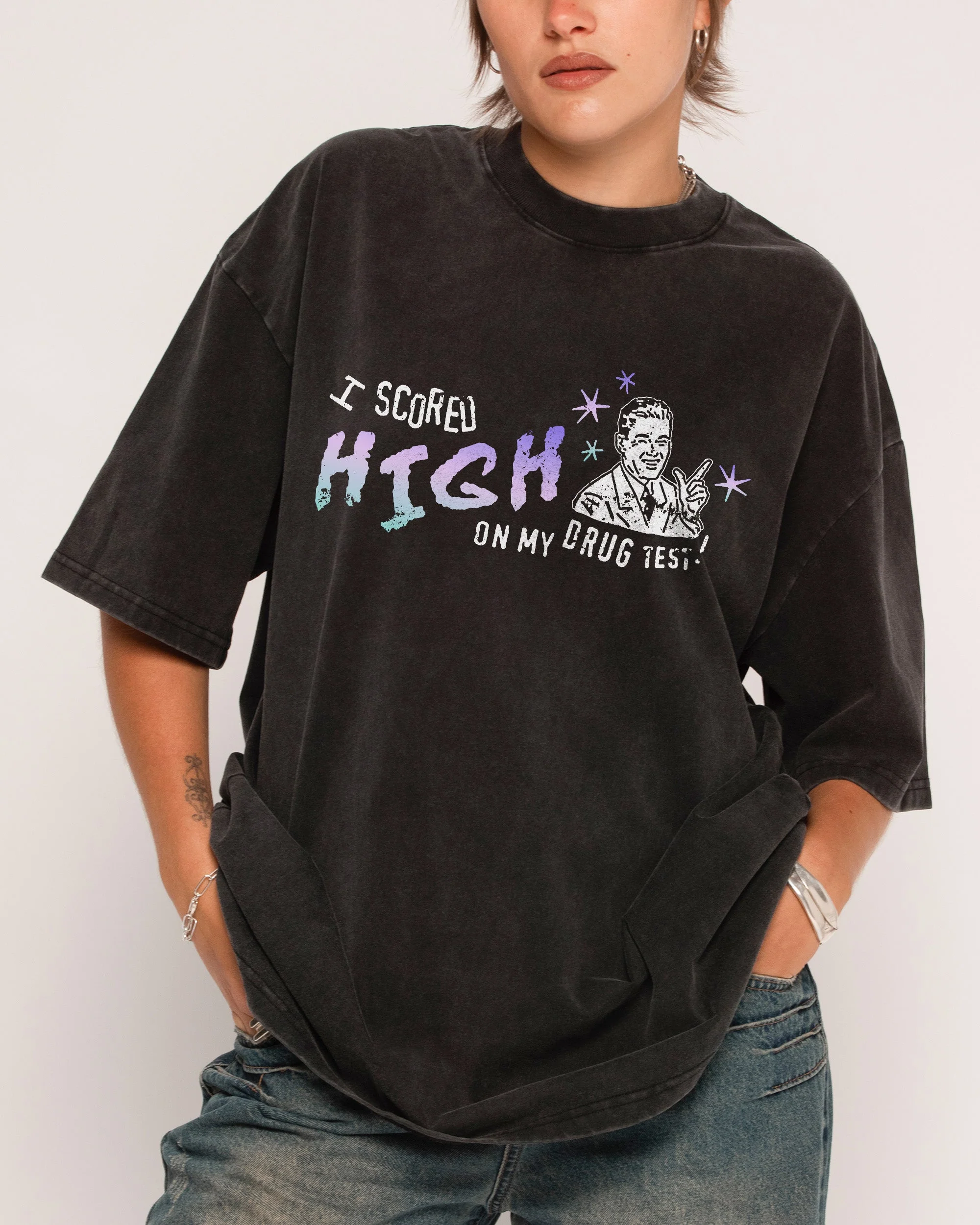 High Achiever Oversized Tee - Image 4