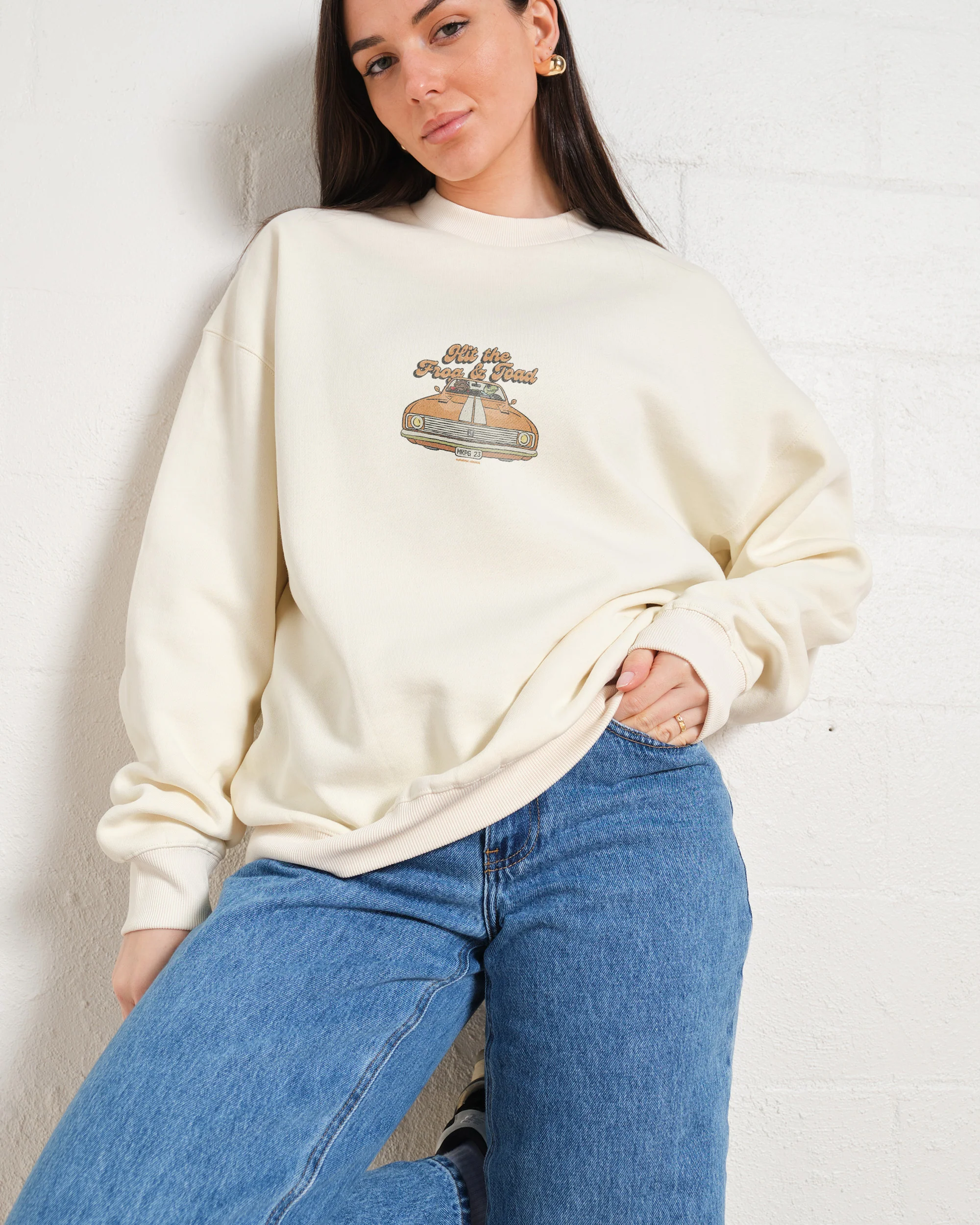Hit the Frog and Toad Sweatshirt - Image 2