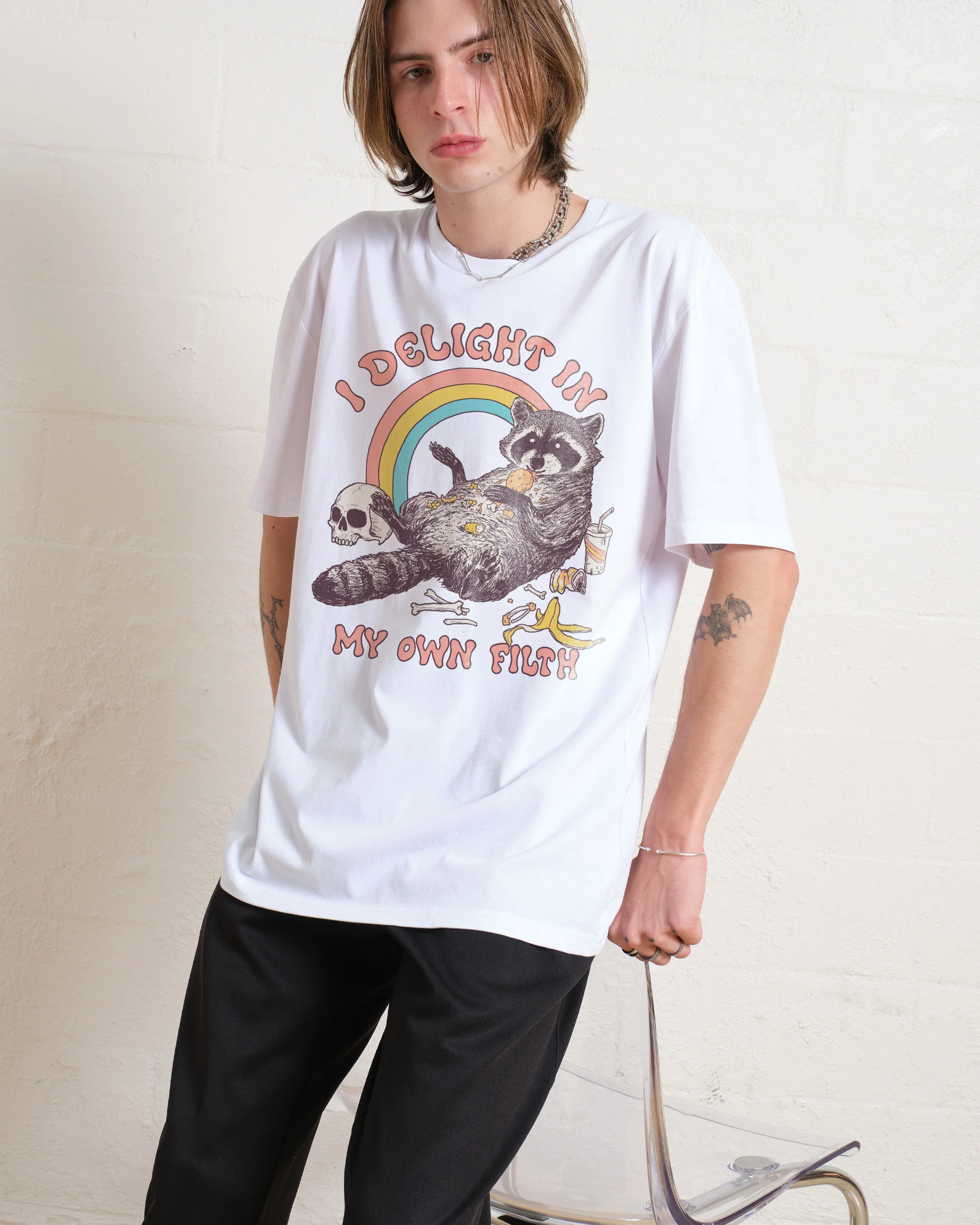 I Delight in My Own Filth T-Shirt - Image 3