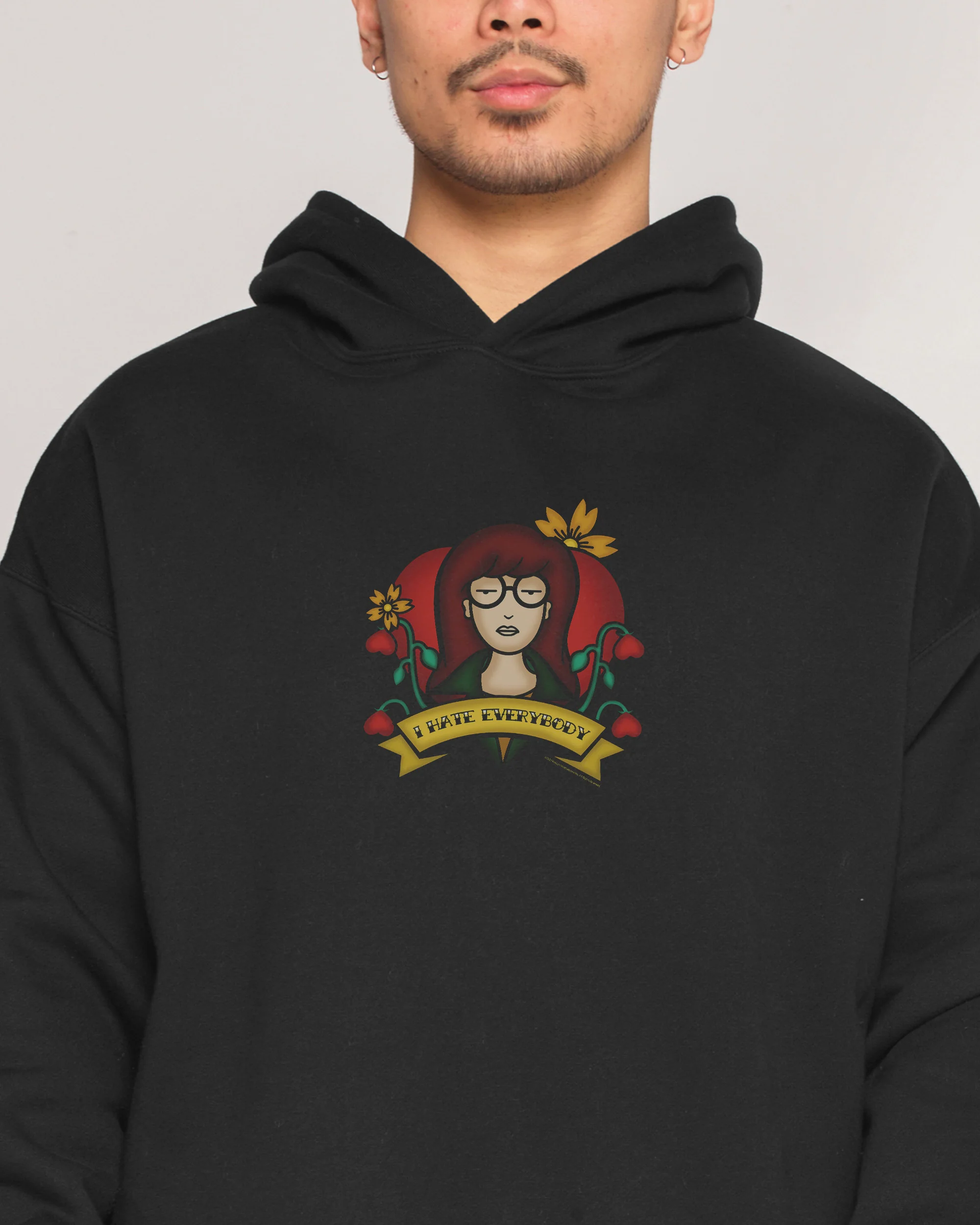 I Hate Everybody Hoodie - Image 2