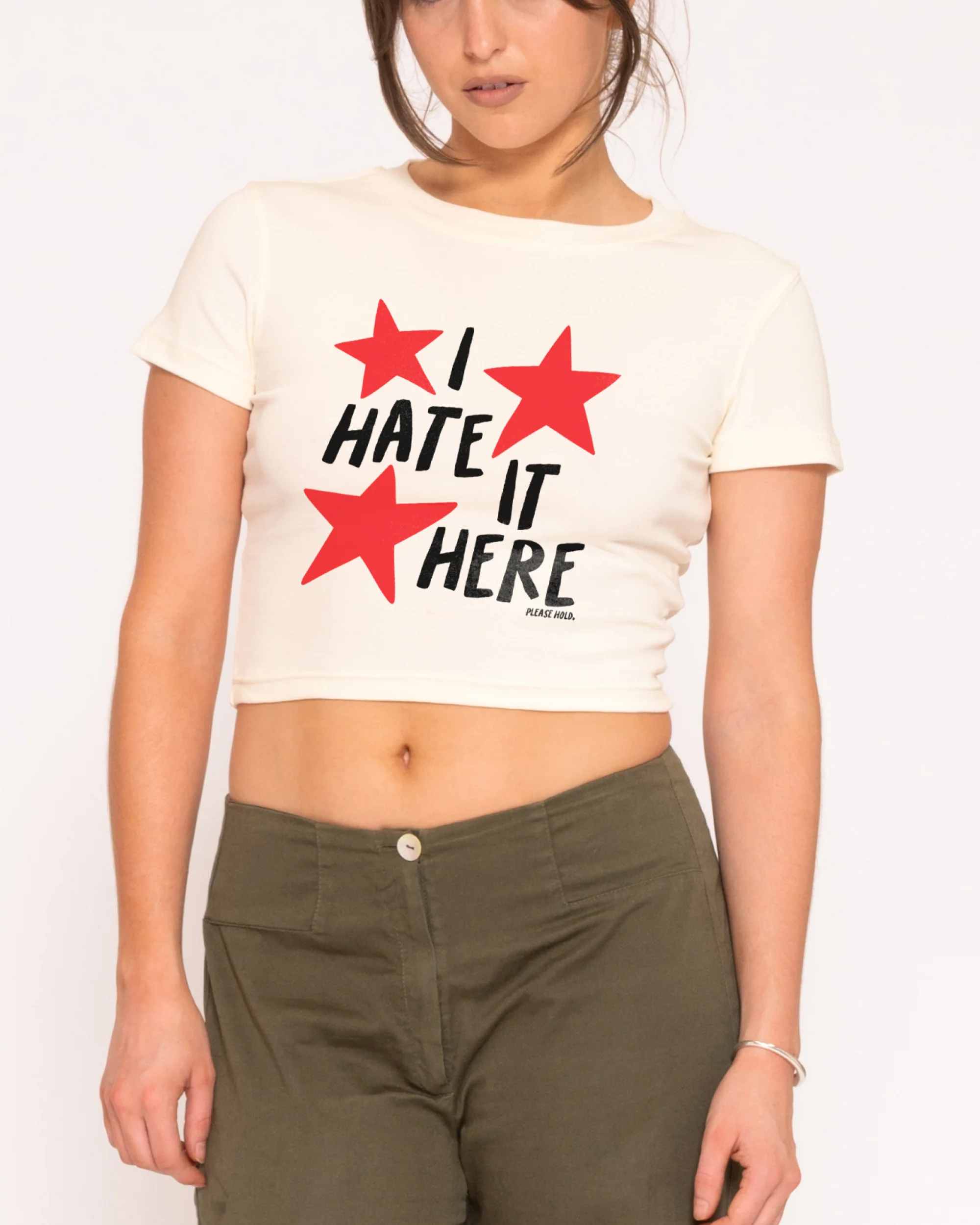 I Hate It Here Baby Tee - Image 3
