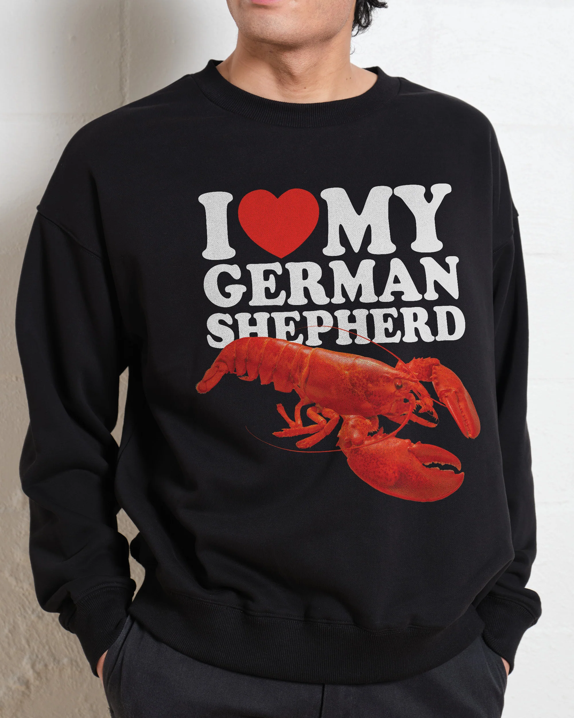 I Love My German Shepherd Sweatshirt - Image 2