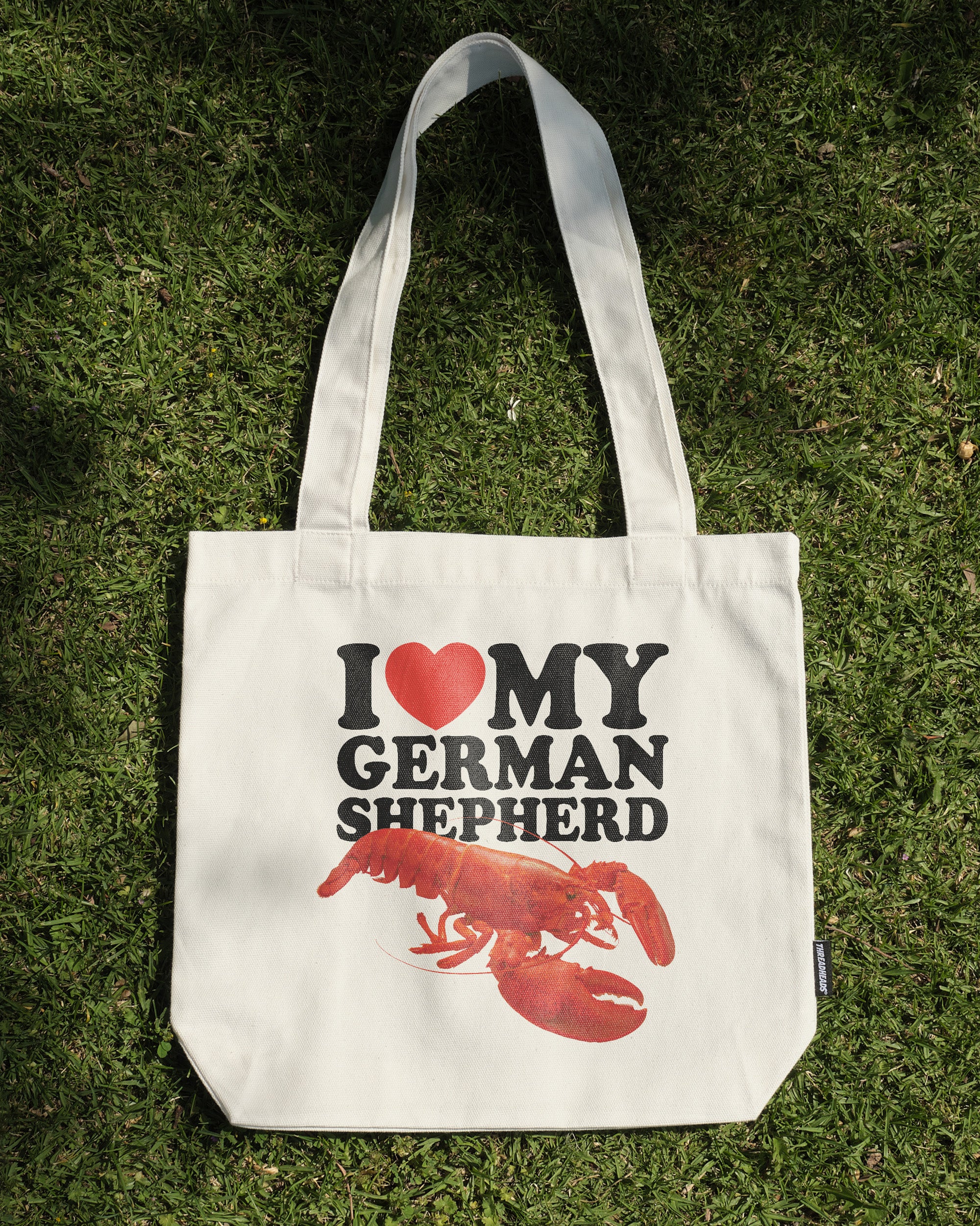 I Love My German Shepherd Tote Bag - Image 2