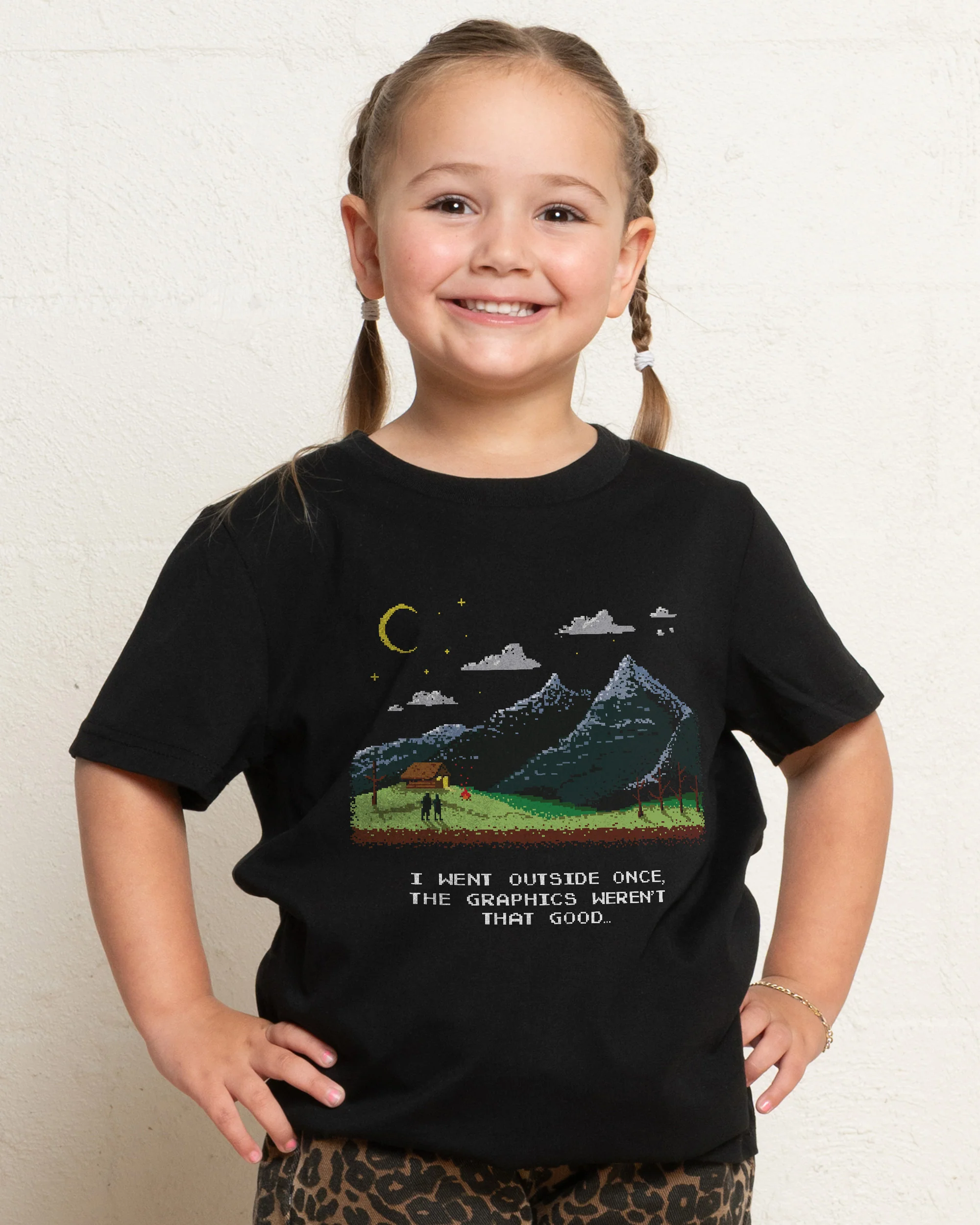 I Went Outside Once Kids T-Shirt - Image 2