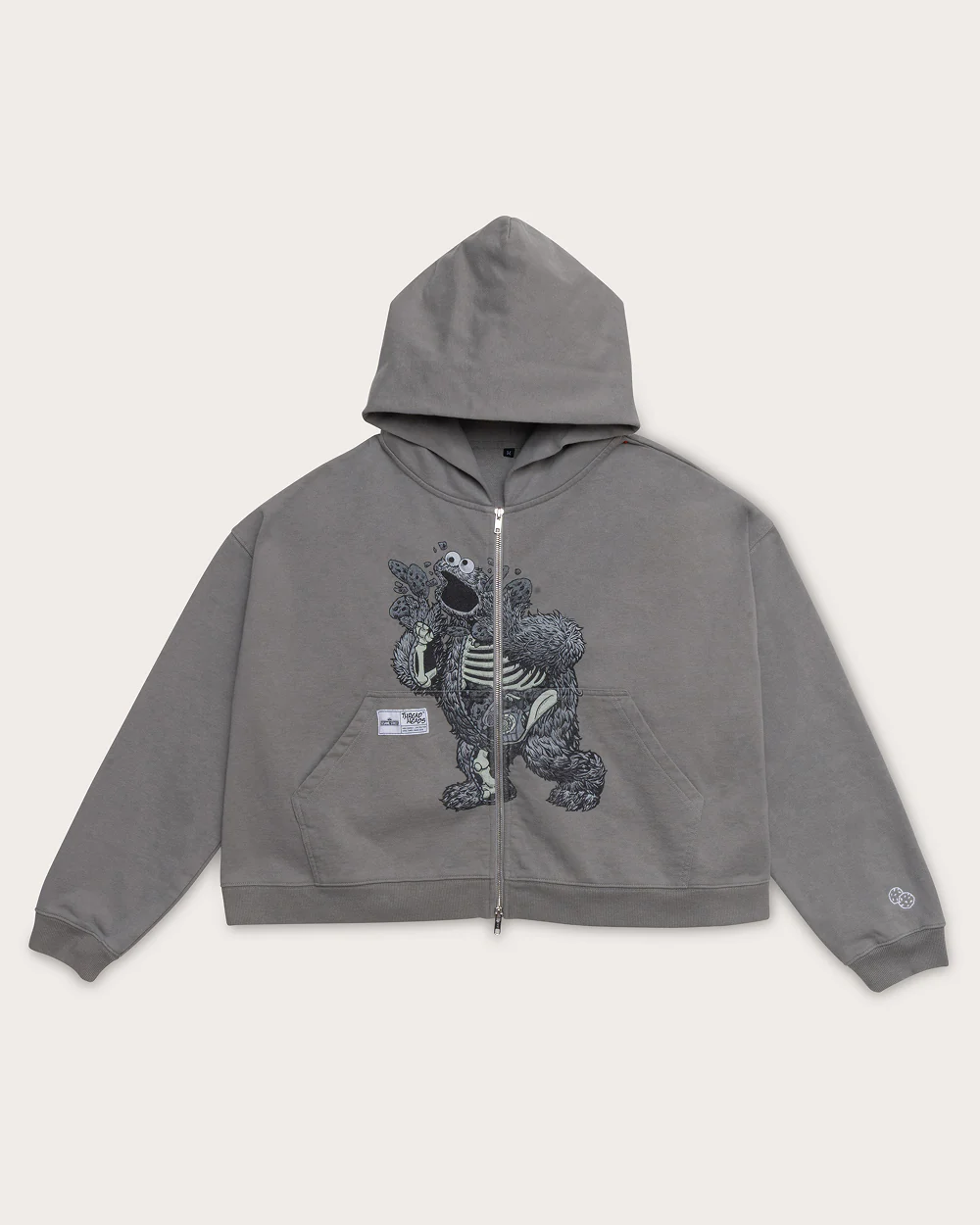 Japanese Cookie Monster Anatomy Hoodie