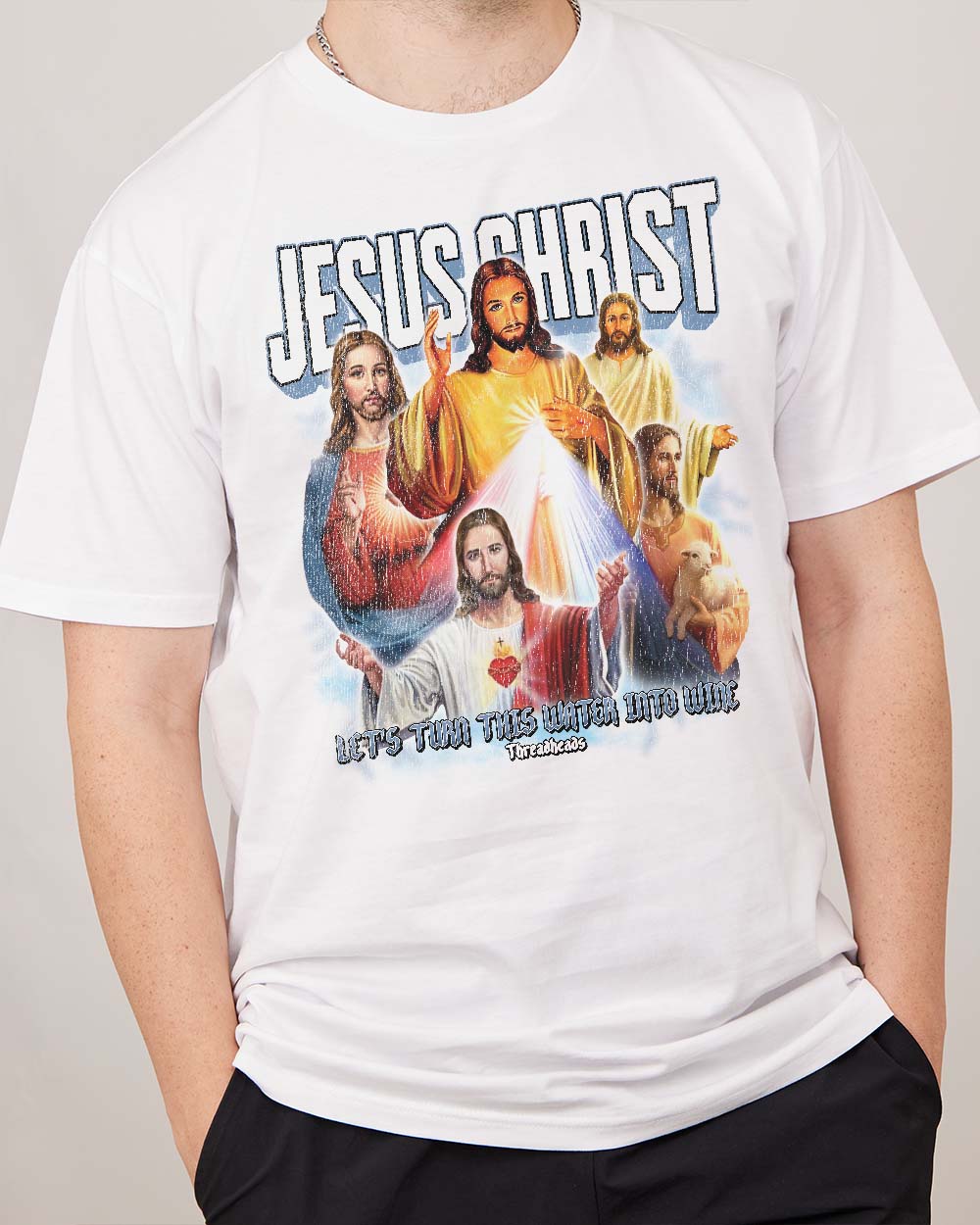 Vintage Jesus Christ T-Shirt - Image 6