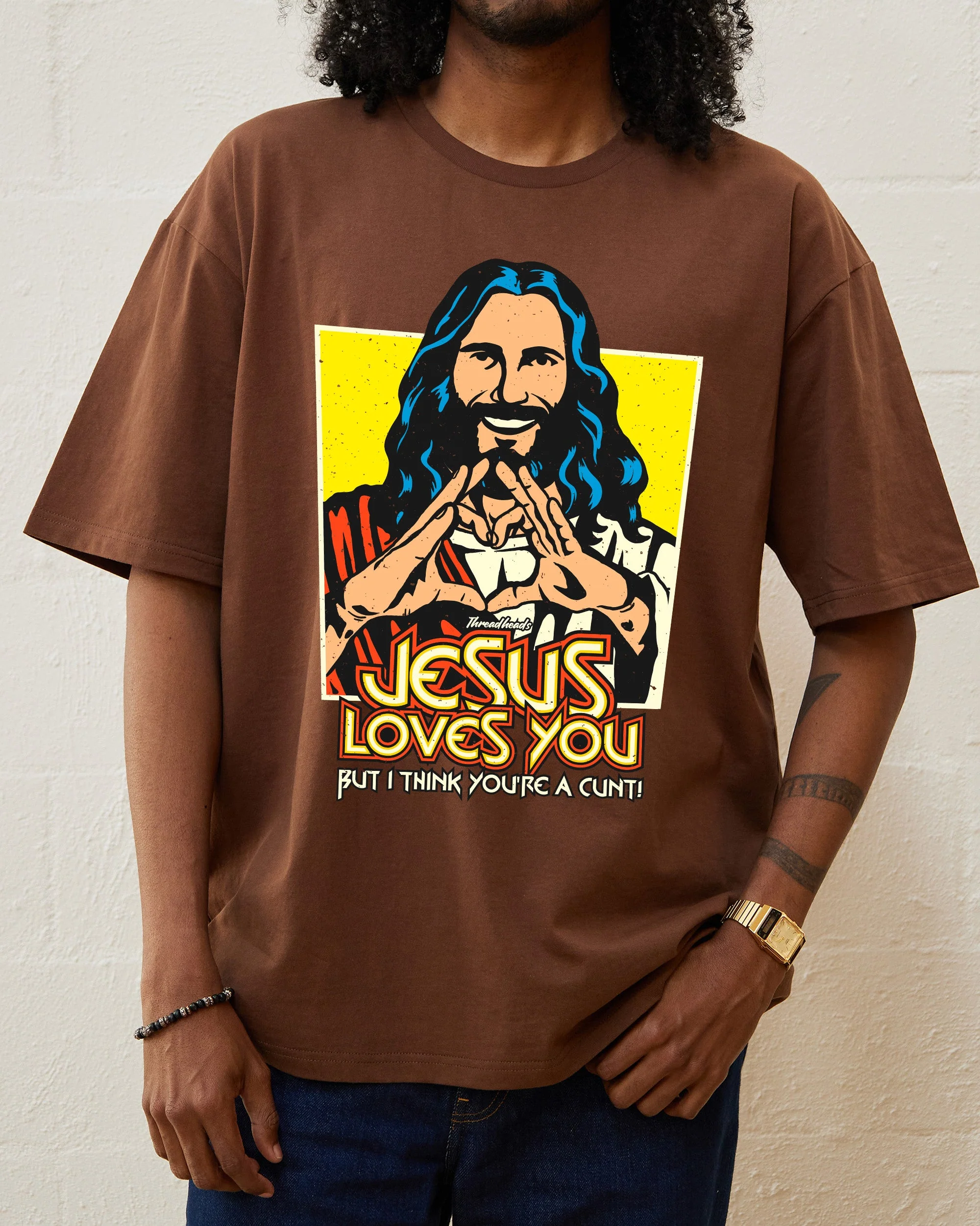 Jesus Loves You T-Shirt - Image 5