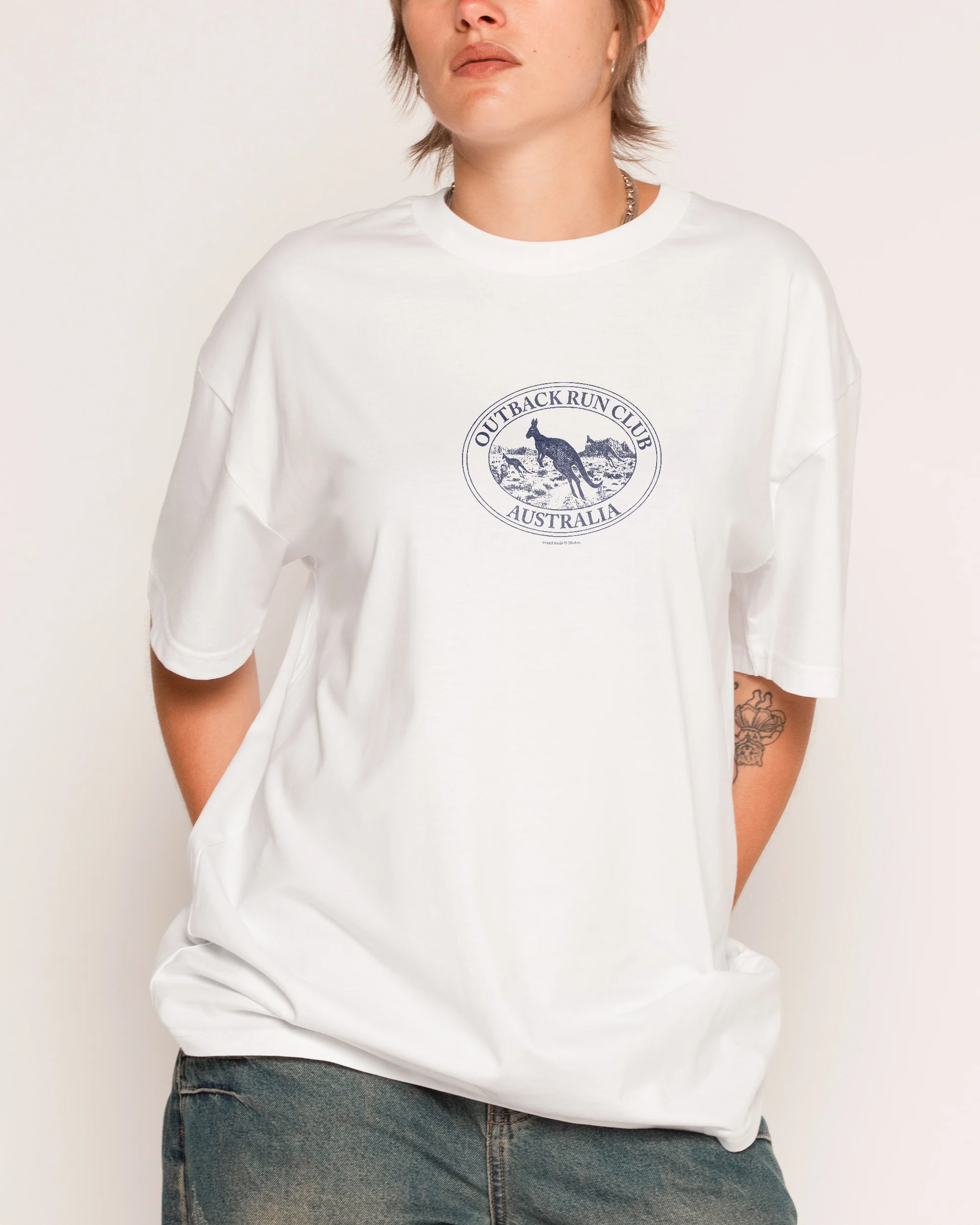 Kangaroo Outback Run Club T-Shirt - Image 2