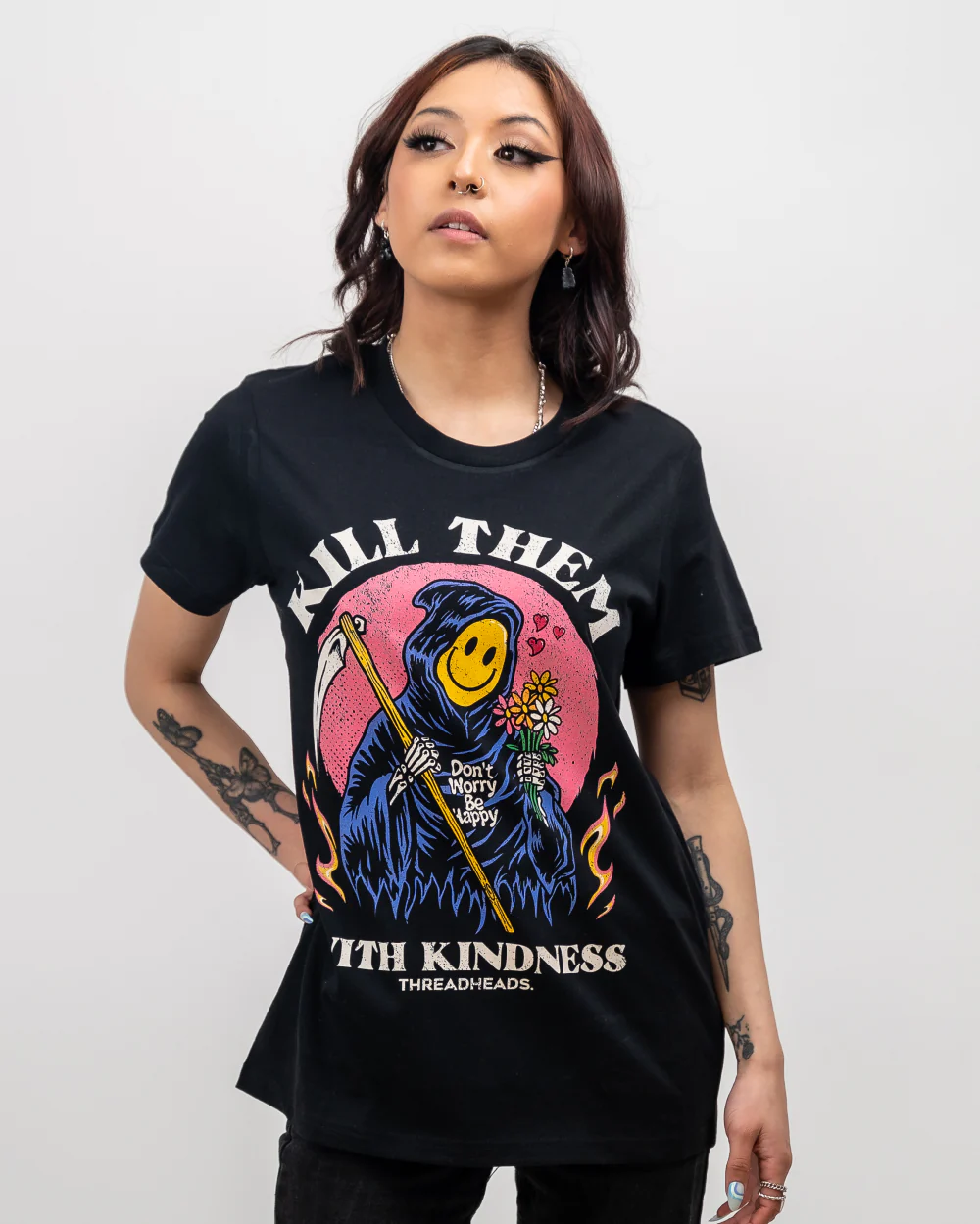 Kill Them With Kindness T-Shirt - Image 5
