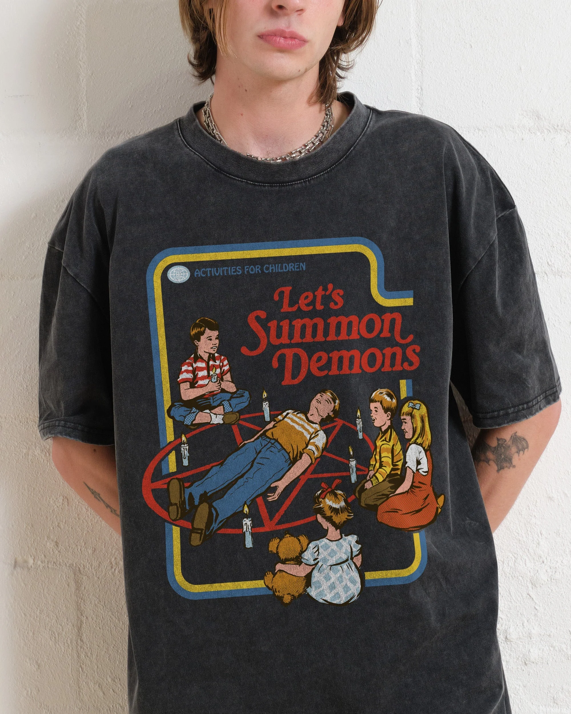 Let's Summon Demons Oversized Tee - Image 3
