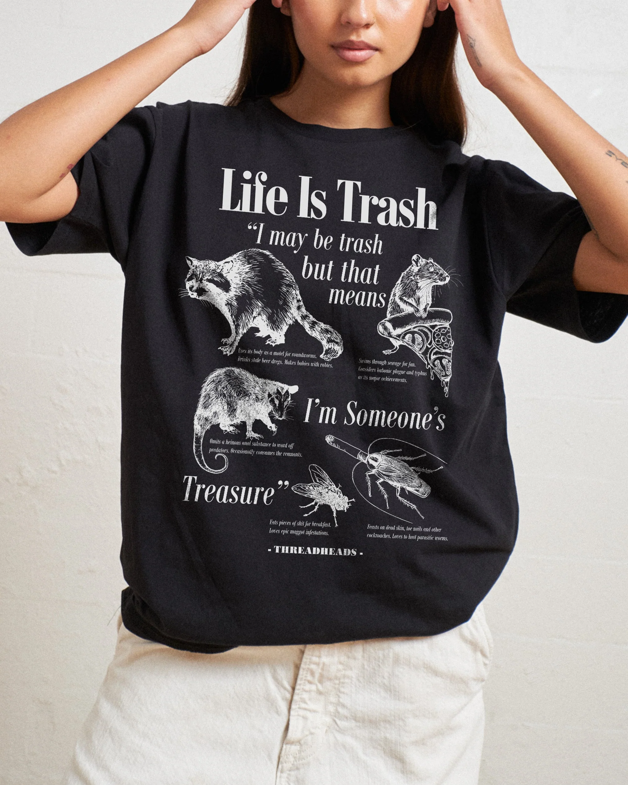 Life Is Trash T-Shirt - Image 4