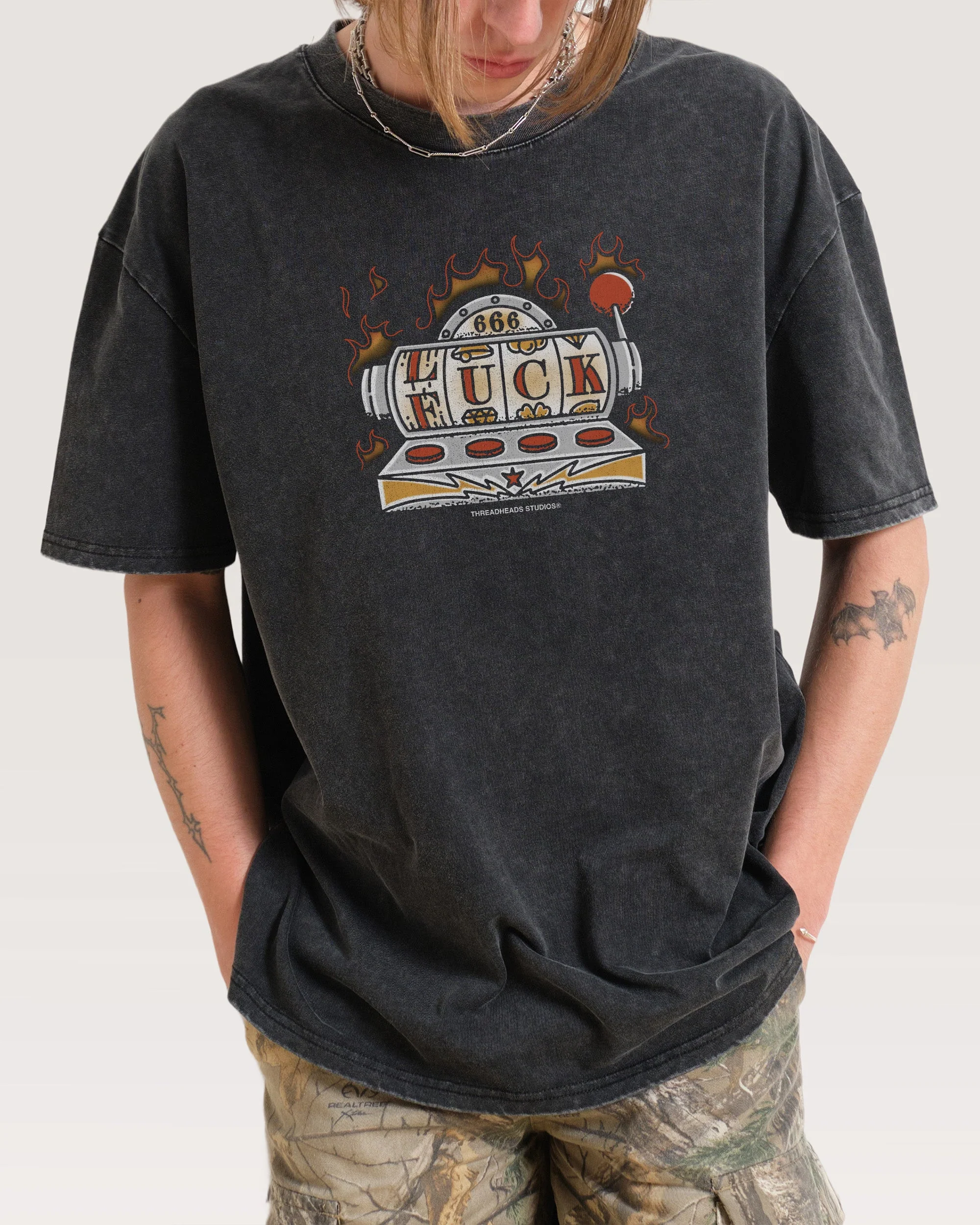 Lucky Slots Oversized Tee - Image 4