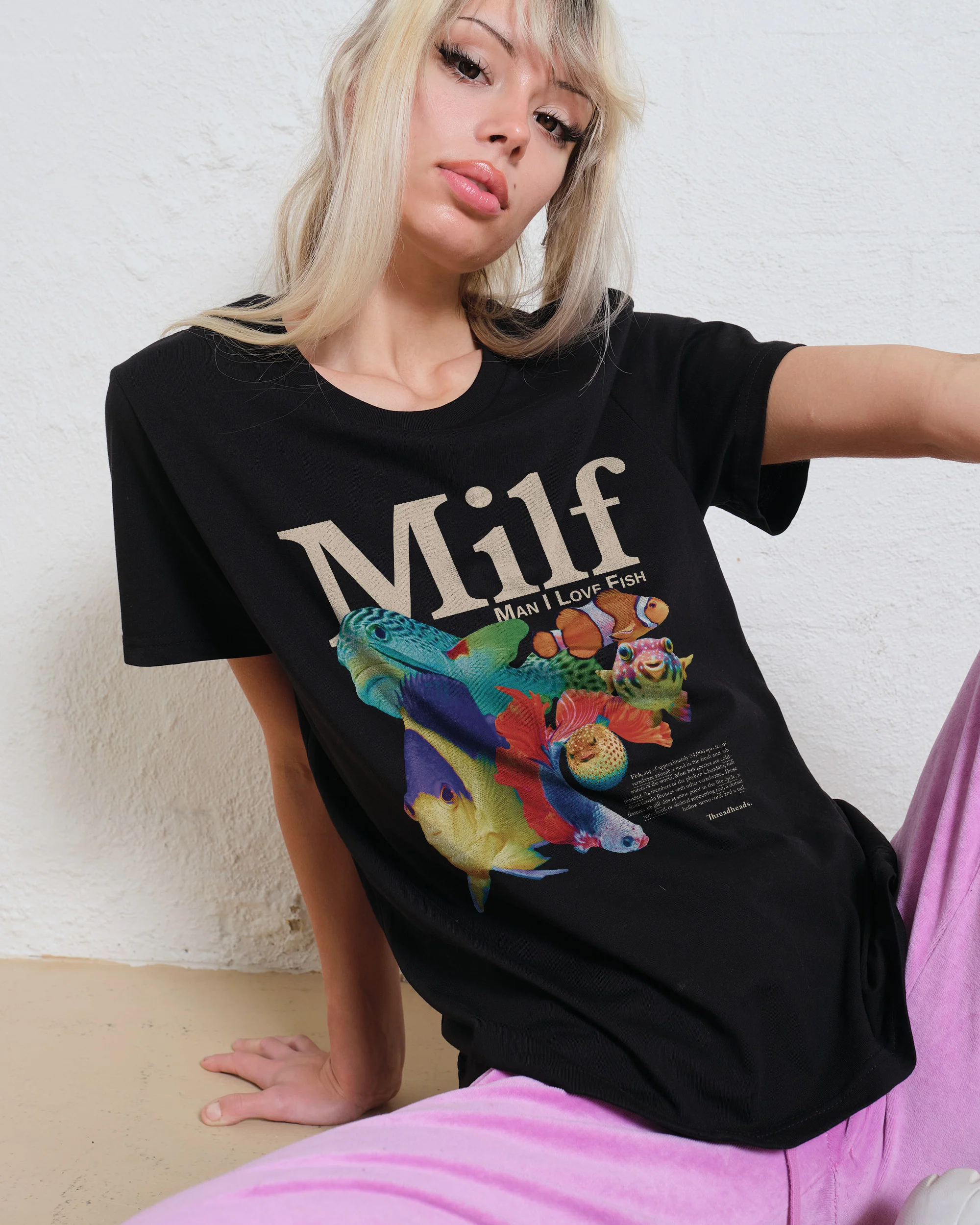 Man I Love Fish Women's Tee - Image 2
