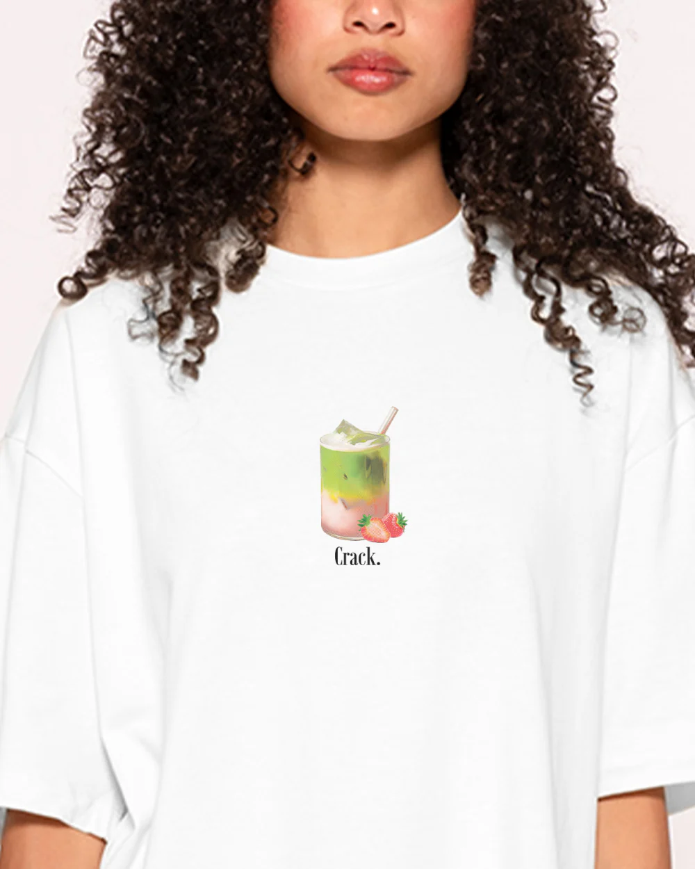 Matcha Crack Oversized Tee - Image 2