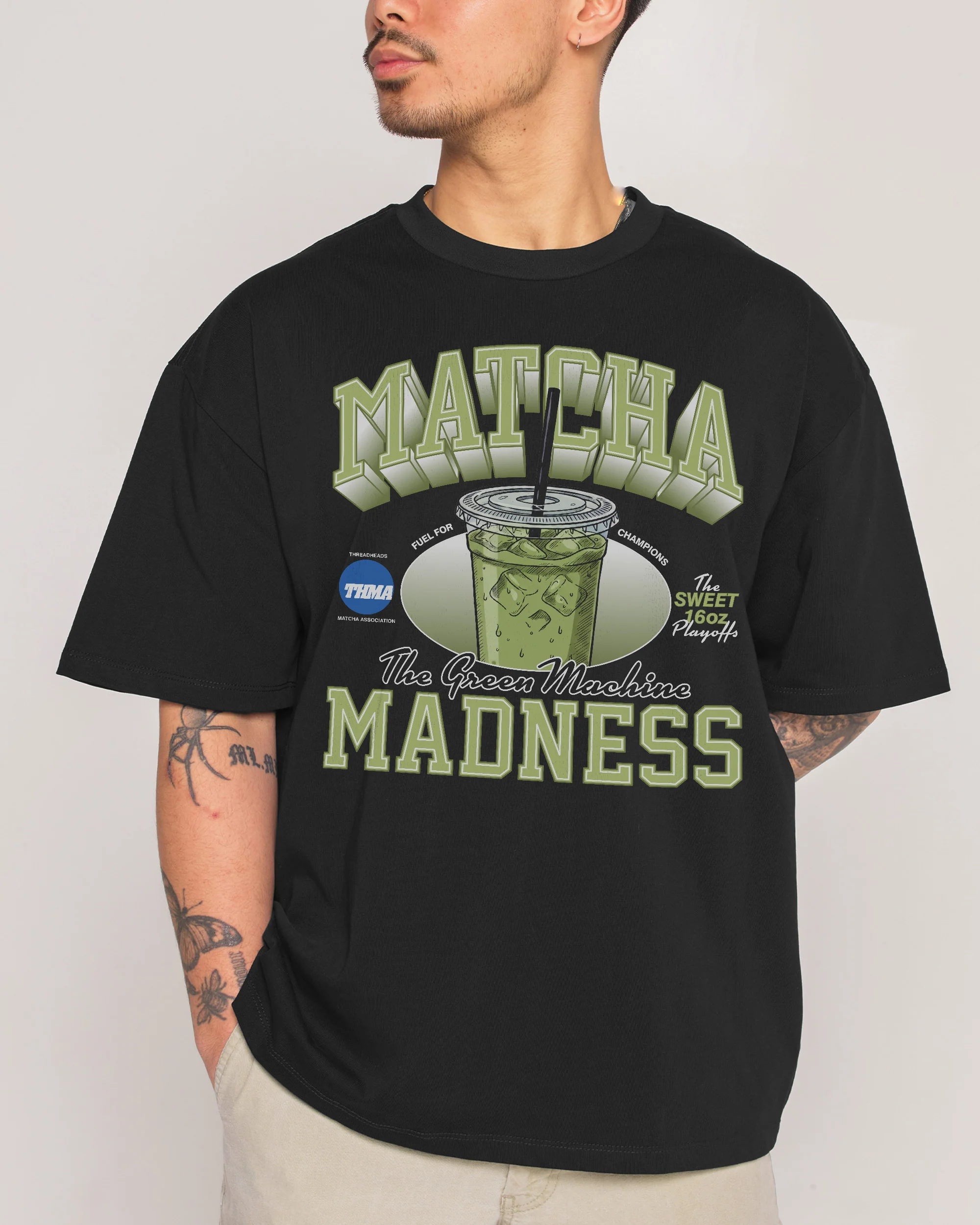 Matcha Madness Oversized Tee - Image 2