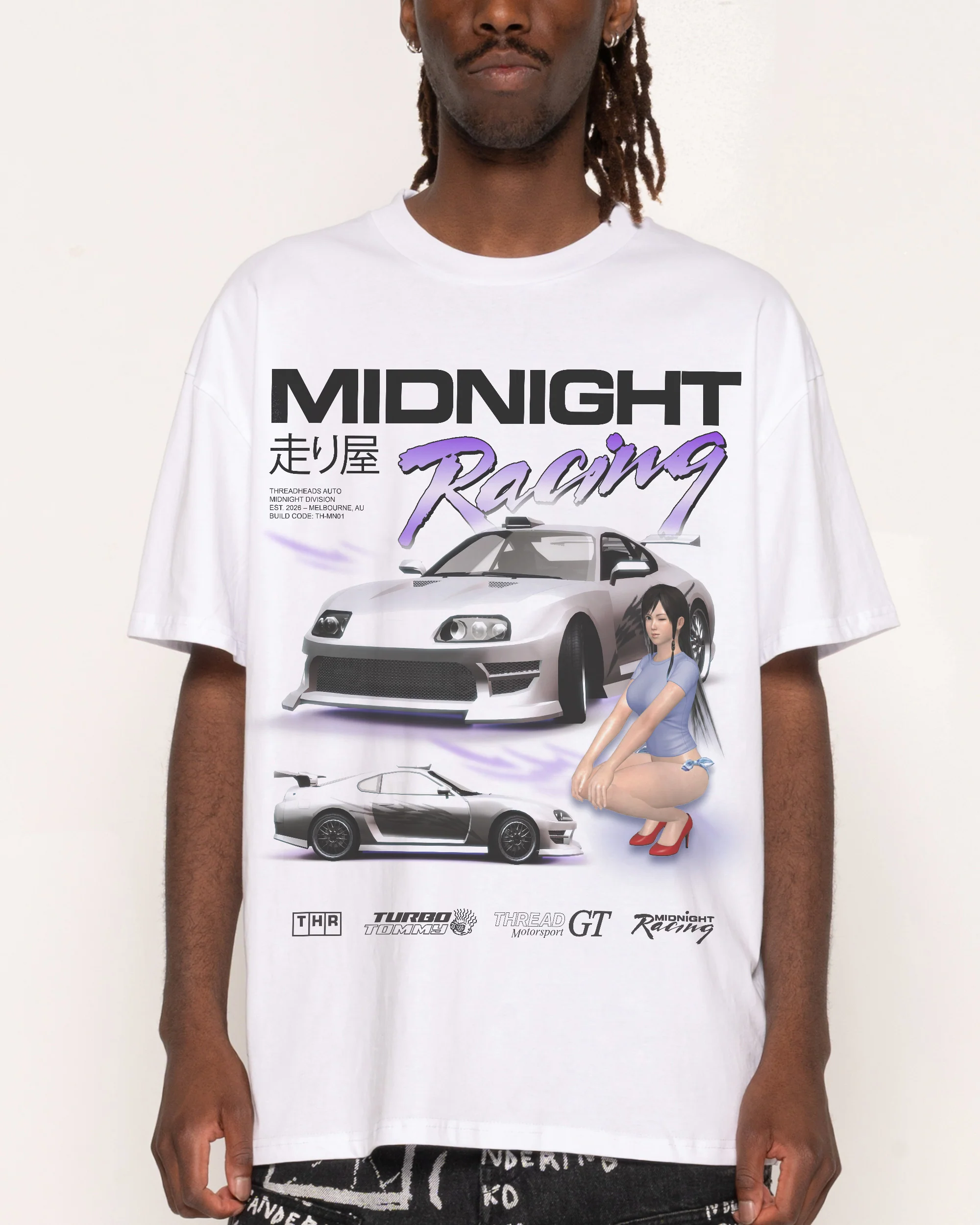 Midnight Racing T-Shirt - Image 3