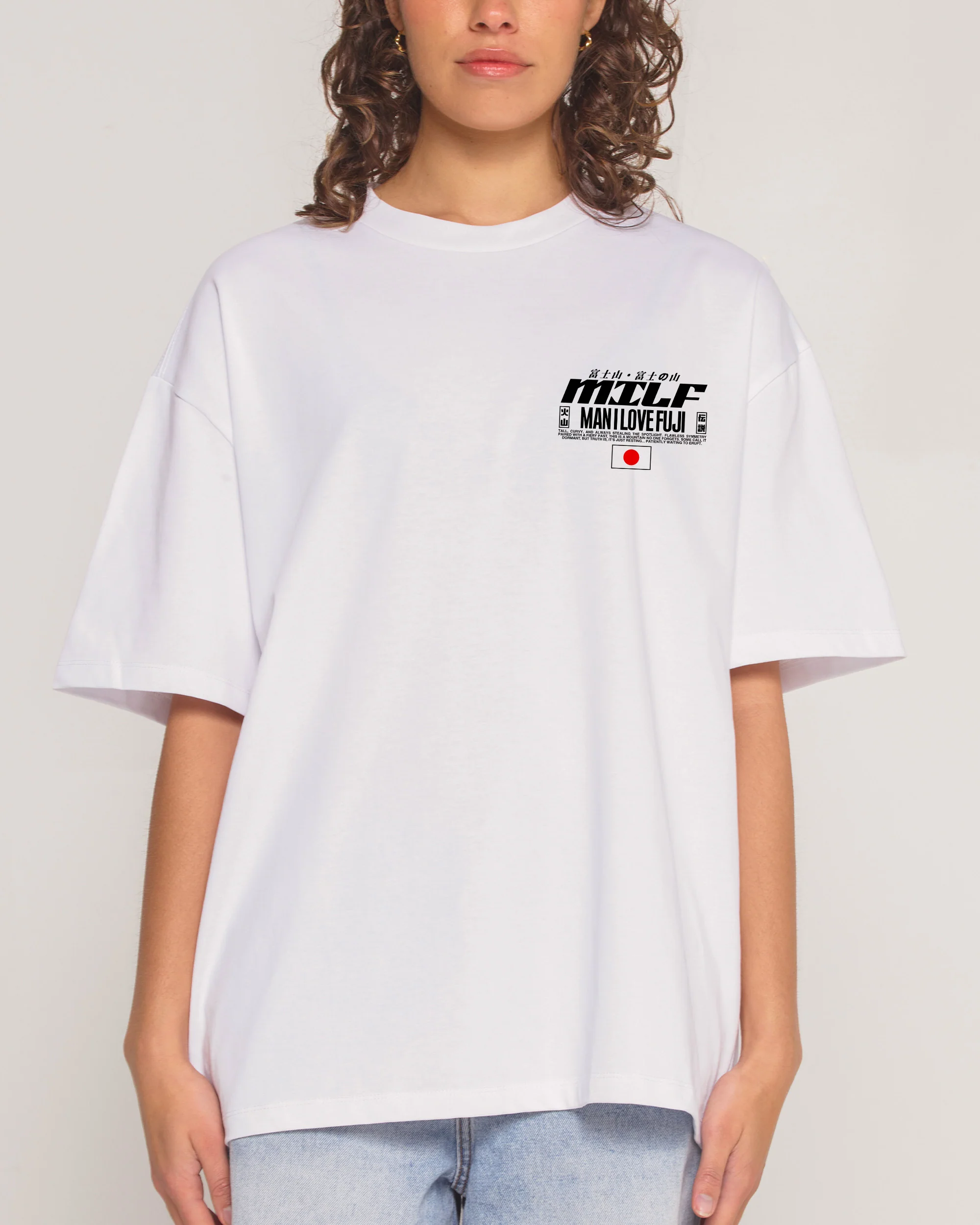 MILF Fuji Oversized Tee - Image 7