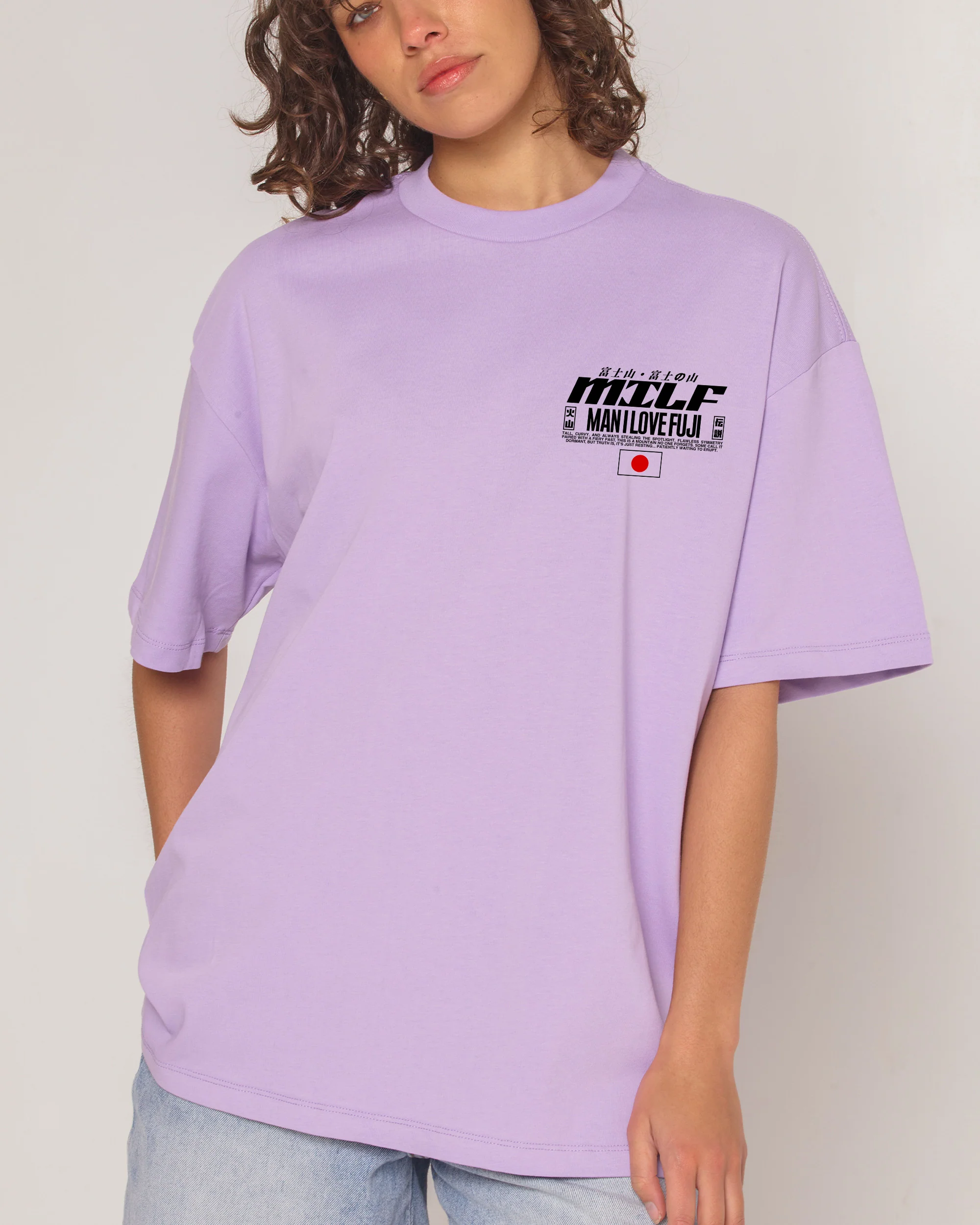 MILF Fuji Oversized Tee - Image 9