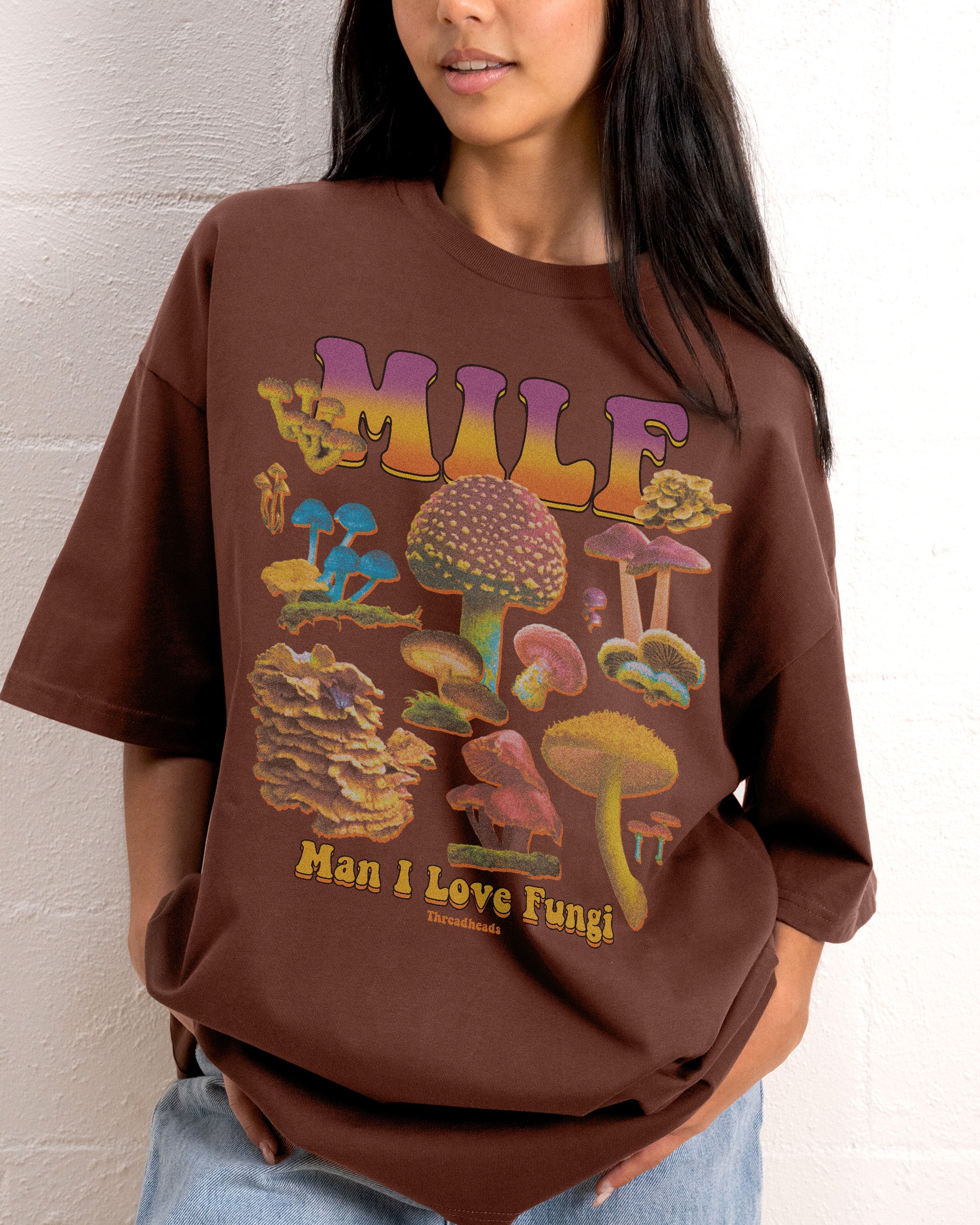 MILF Fungi Oversized Tee - Image 3