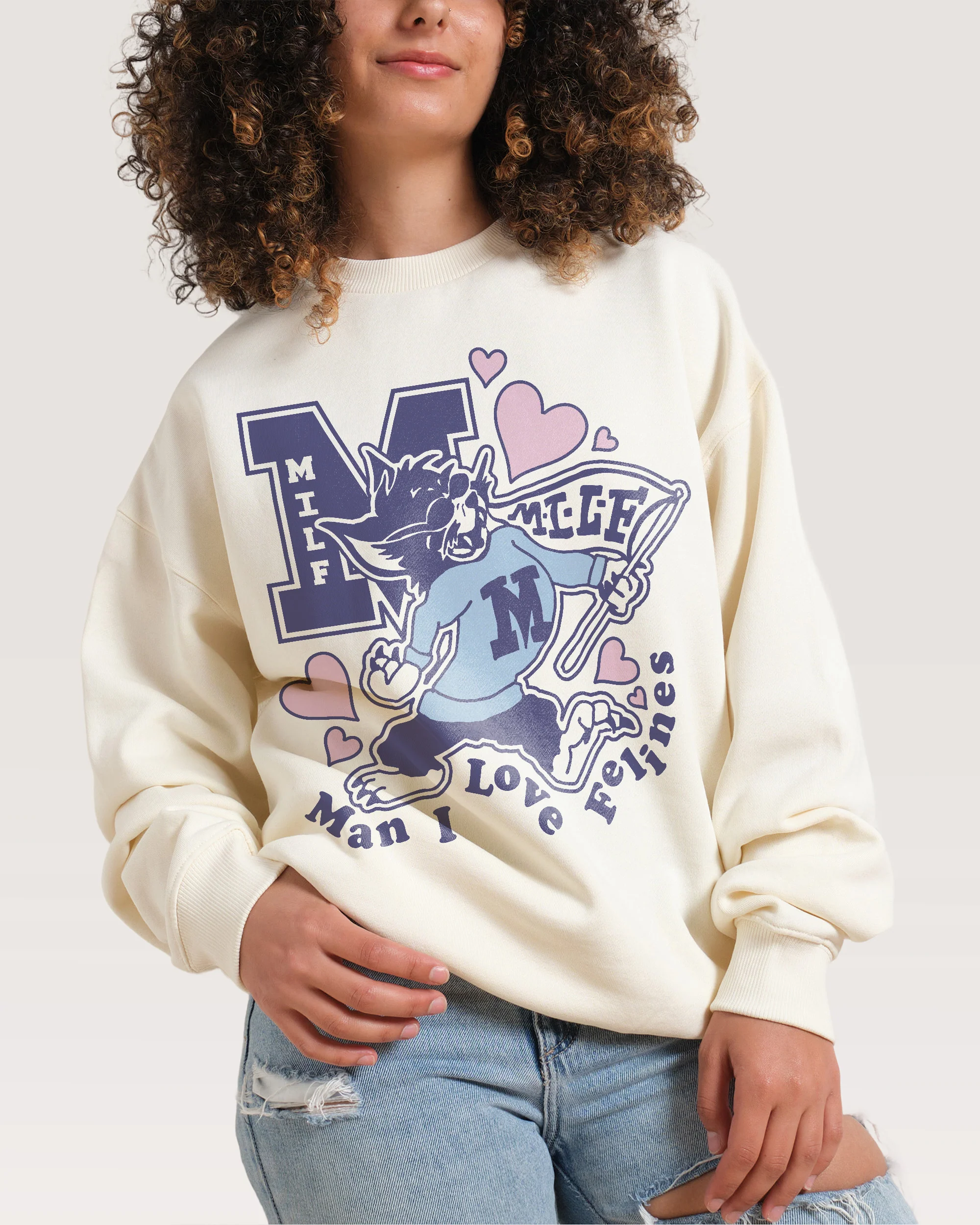 Milf Mascot Sweatshirt - Image 2