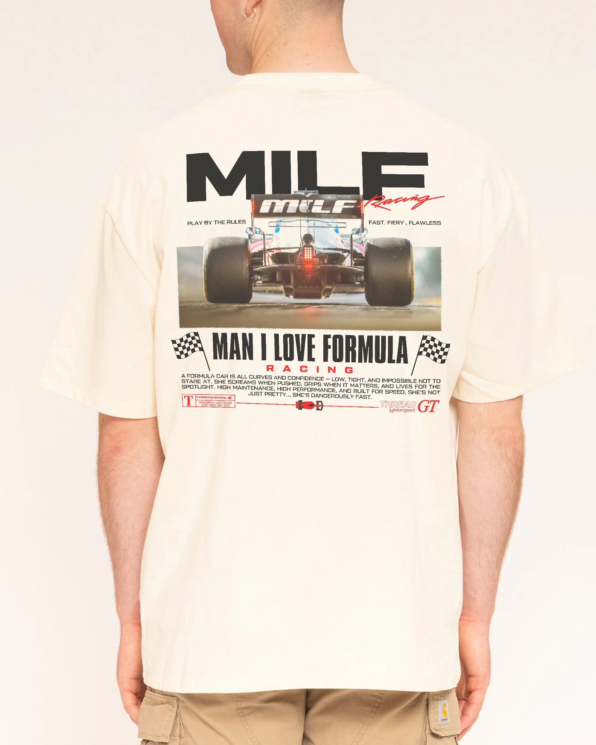 MILF Racing Oversized Tee - Image 7