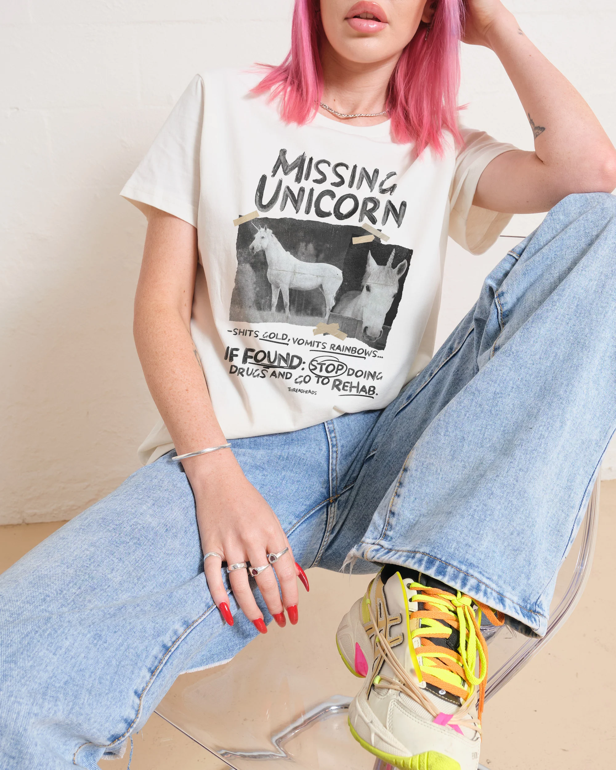 Missing Unicorn Women's Tee - Image 2