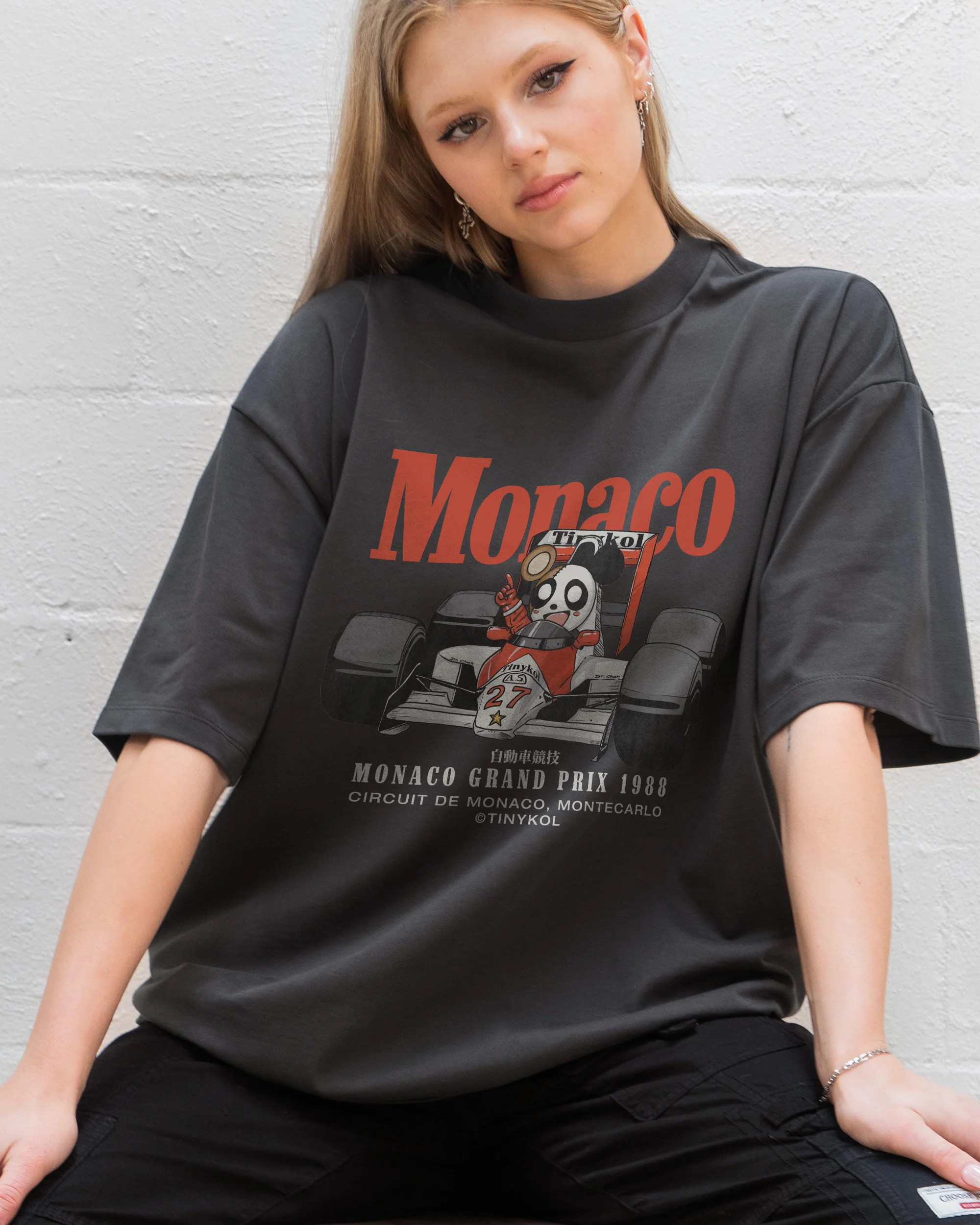 Monaco Racing Oversized Tee - Image 2