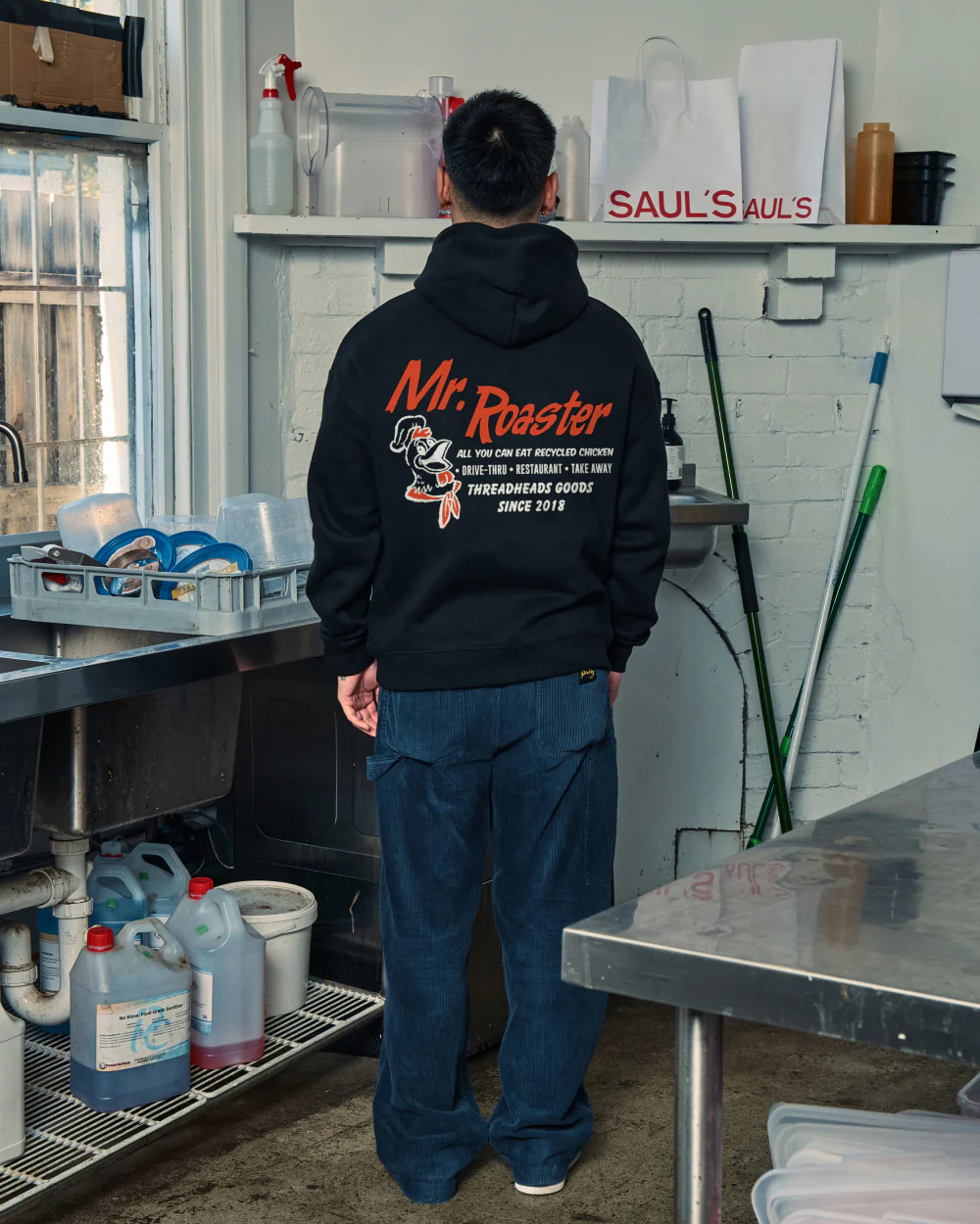 Mr. Roaster Fried Chicken Hoodie - Image 3