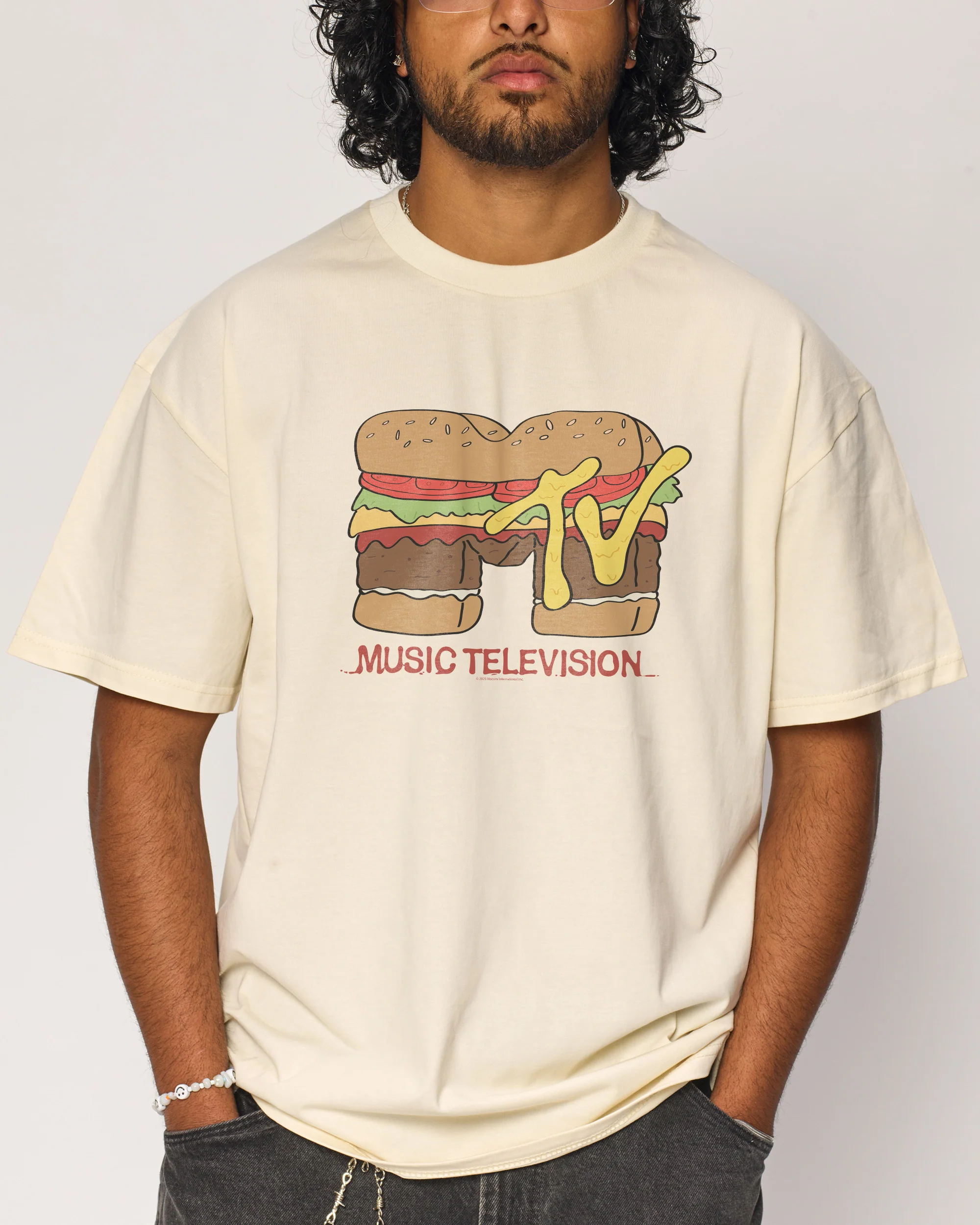Burger MTV Logo T-Shirt - Image 2