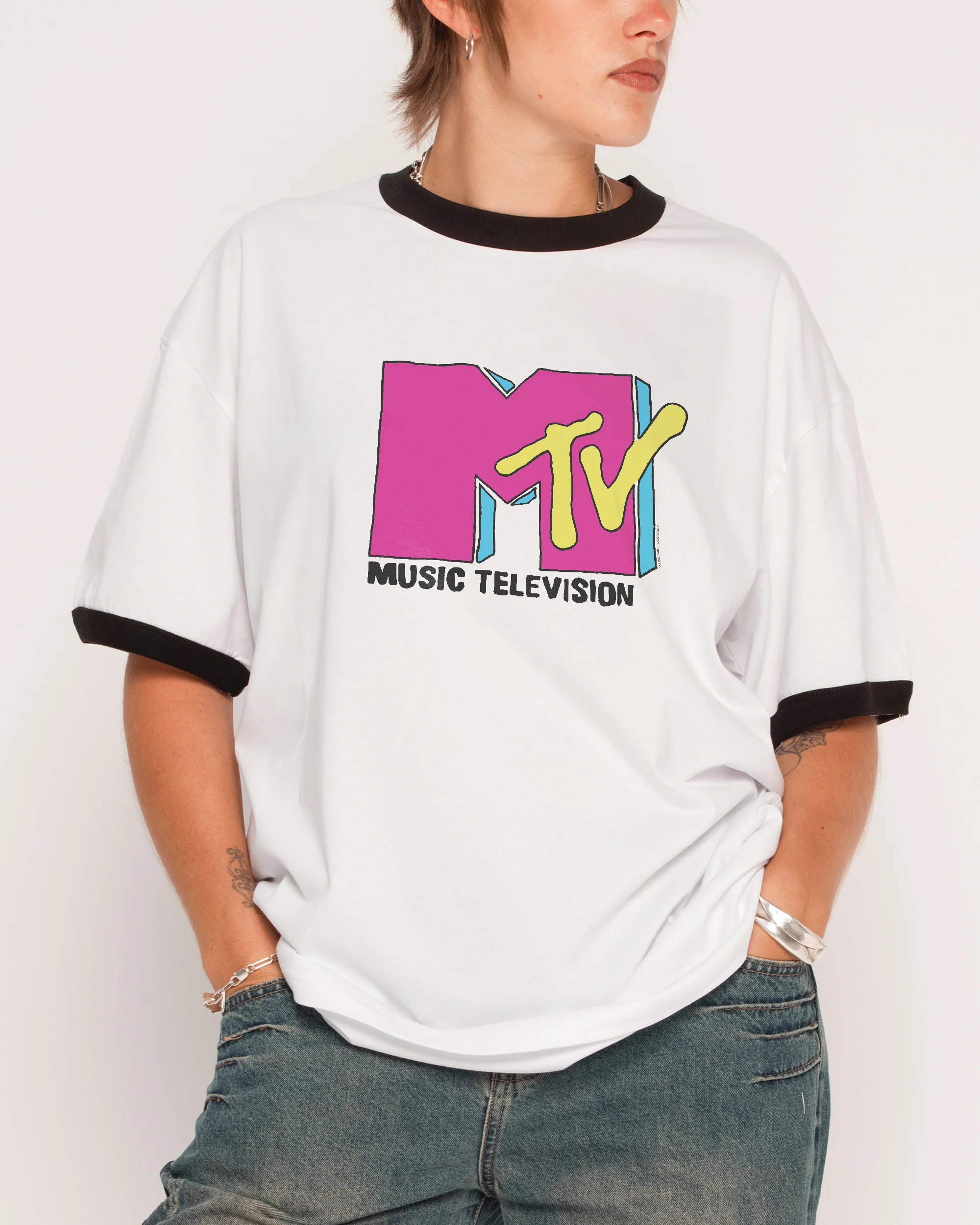 Classic MTV Logo T-Shirt - Image 5