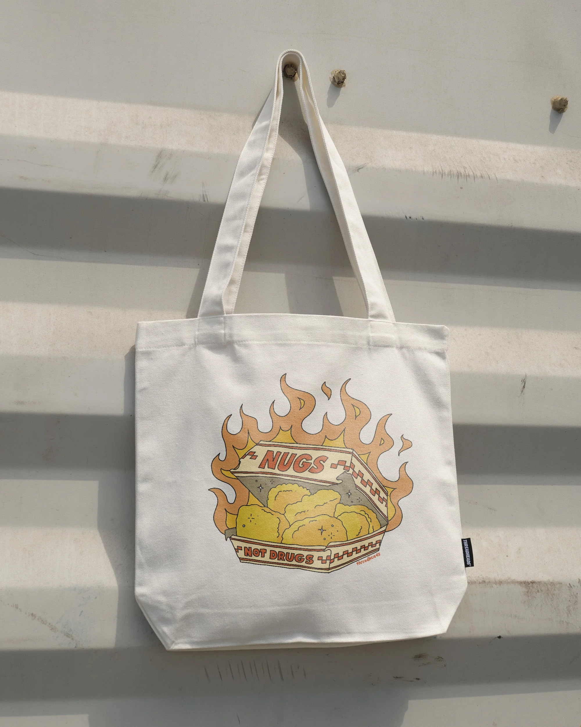 Nugs not Drugs Tote Bag - Image 2