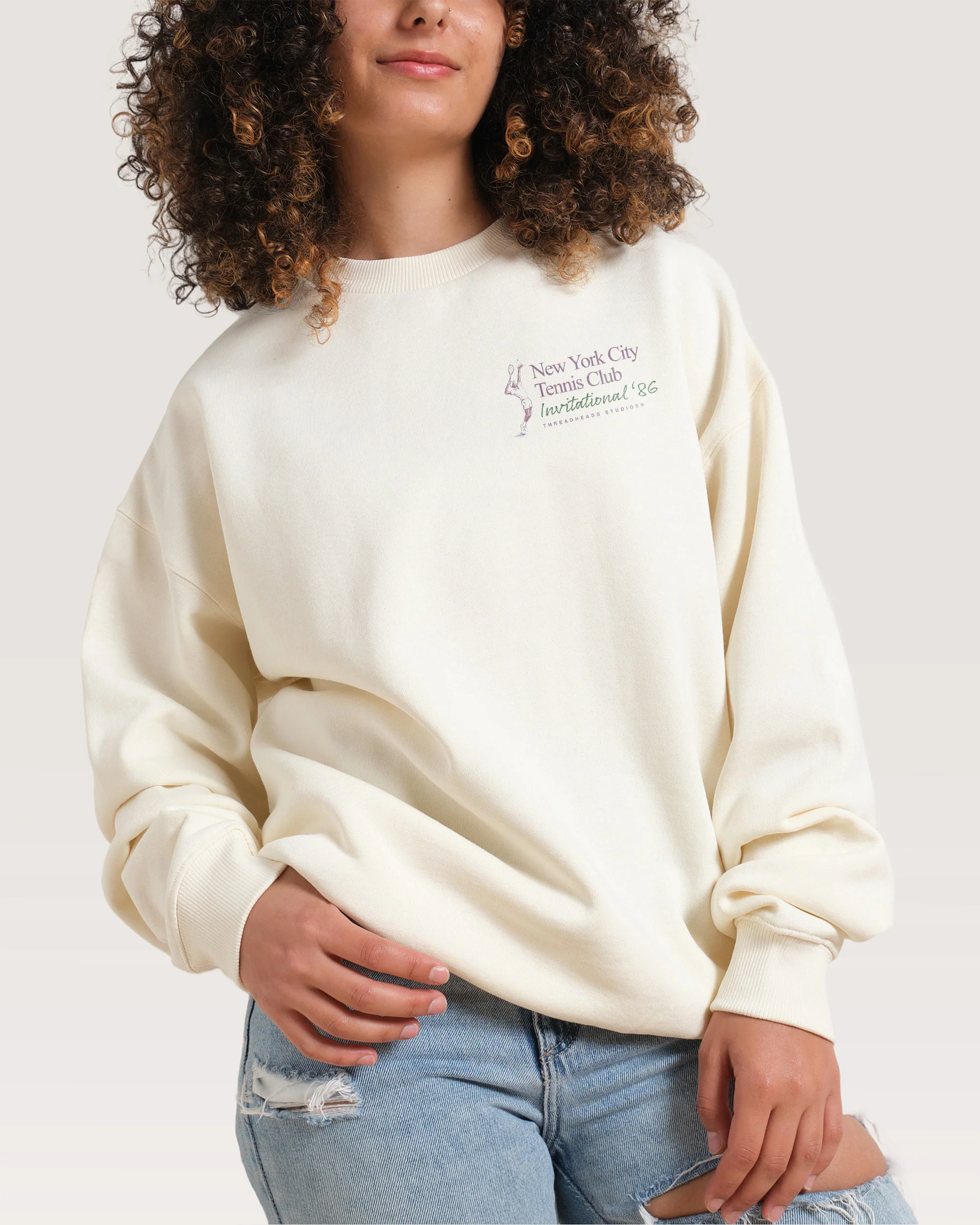 NYC Tennis Club Sweatshirt - Image 4