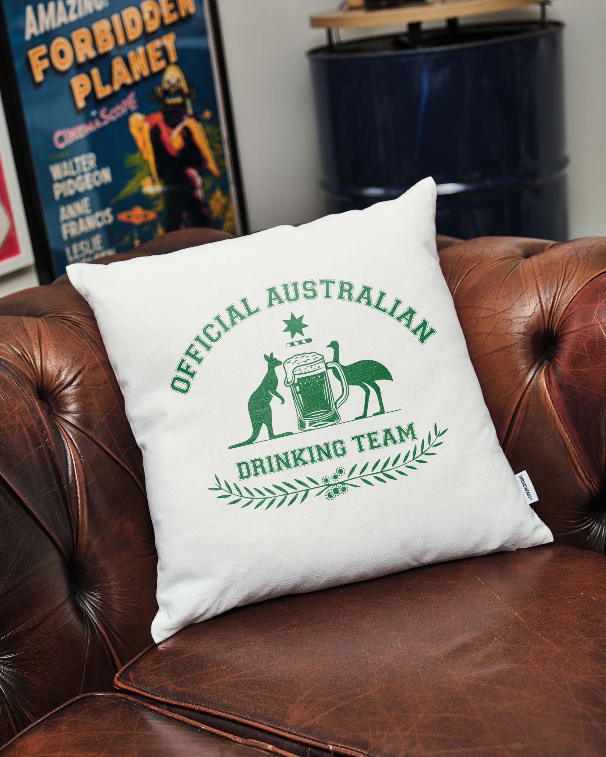 Official Australian Drinking Team Cushion - Image 2