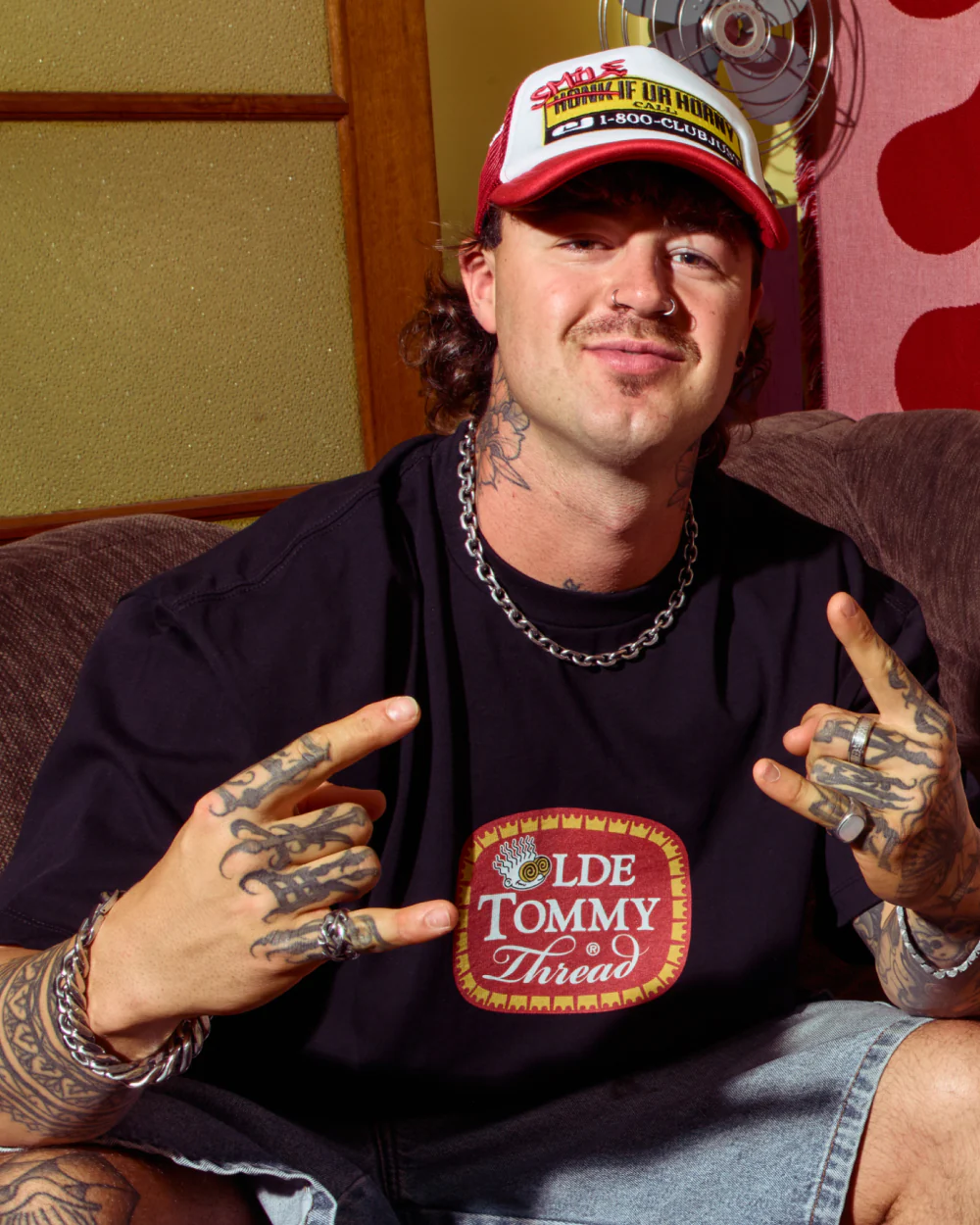 Olde Tommy Oversized Tee - Image 4