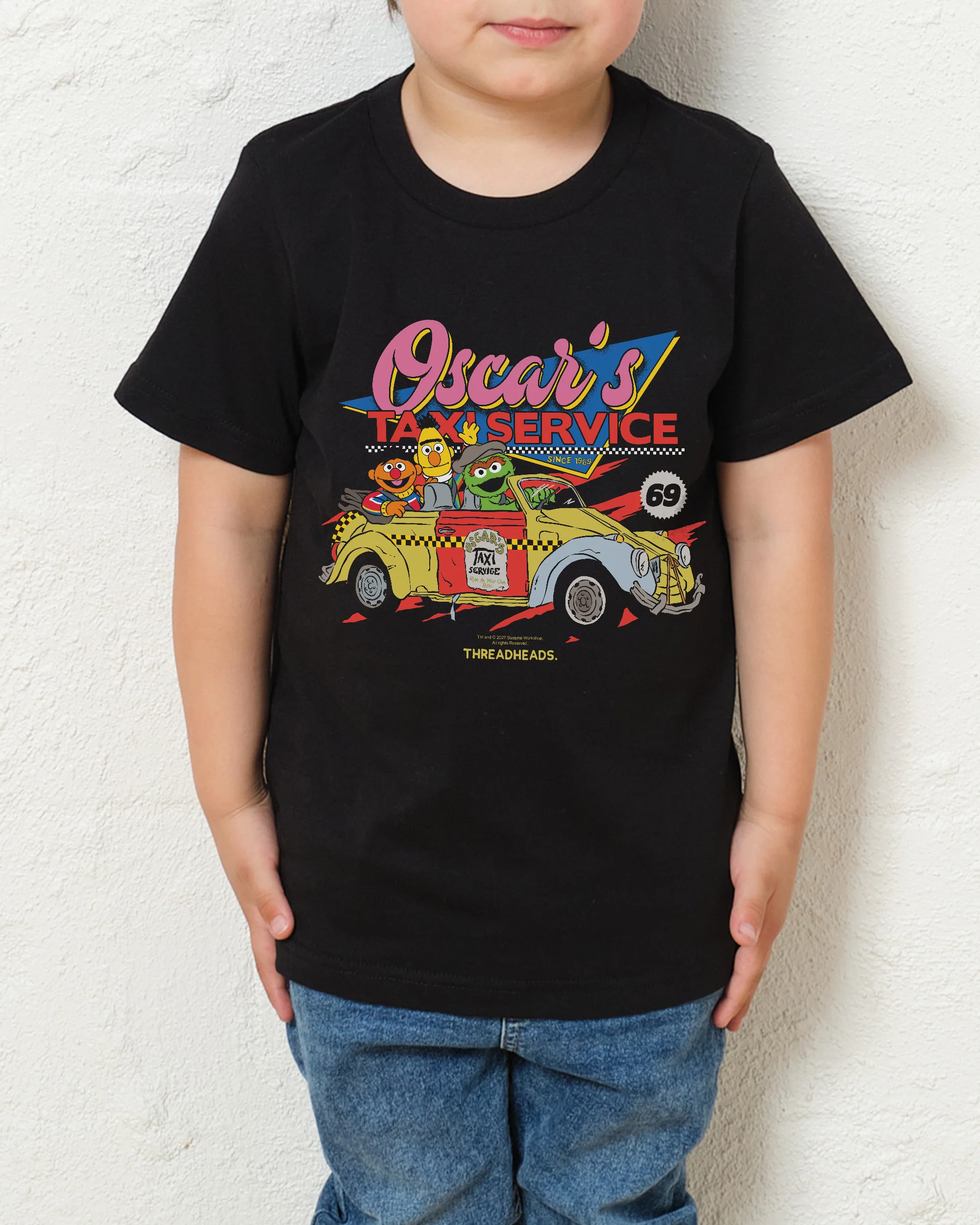 Oscar's Taxi Service Kids T-Shirt - Image 2