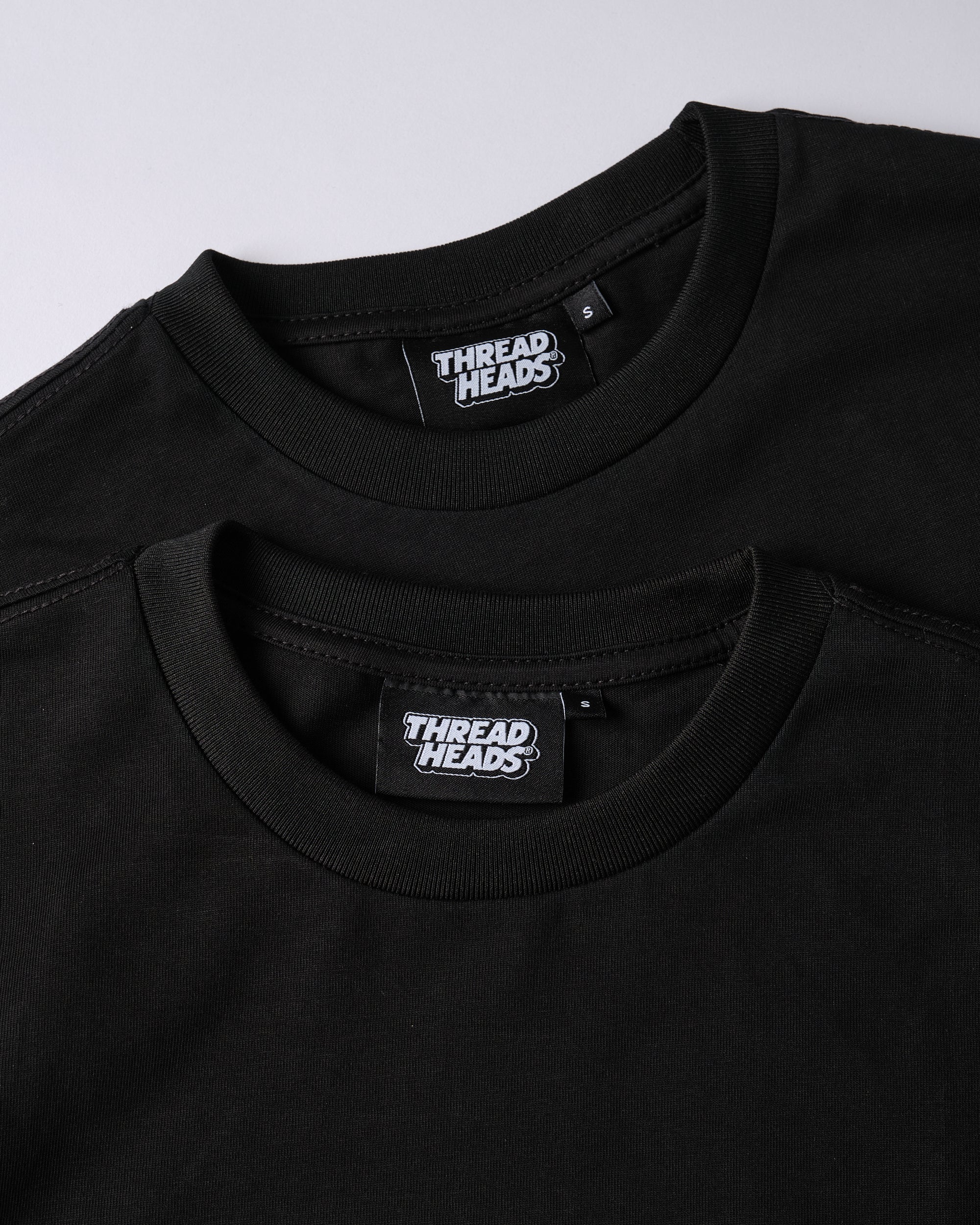 Oversized Tee 2-Pack: Black - Image 6