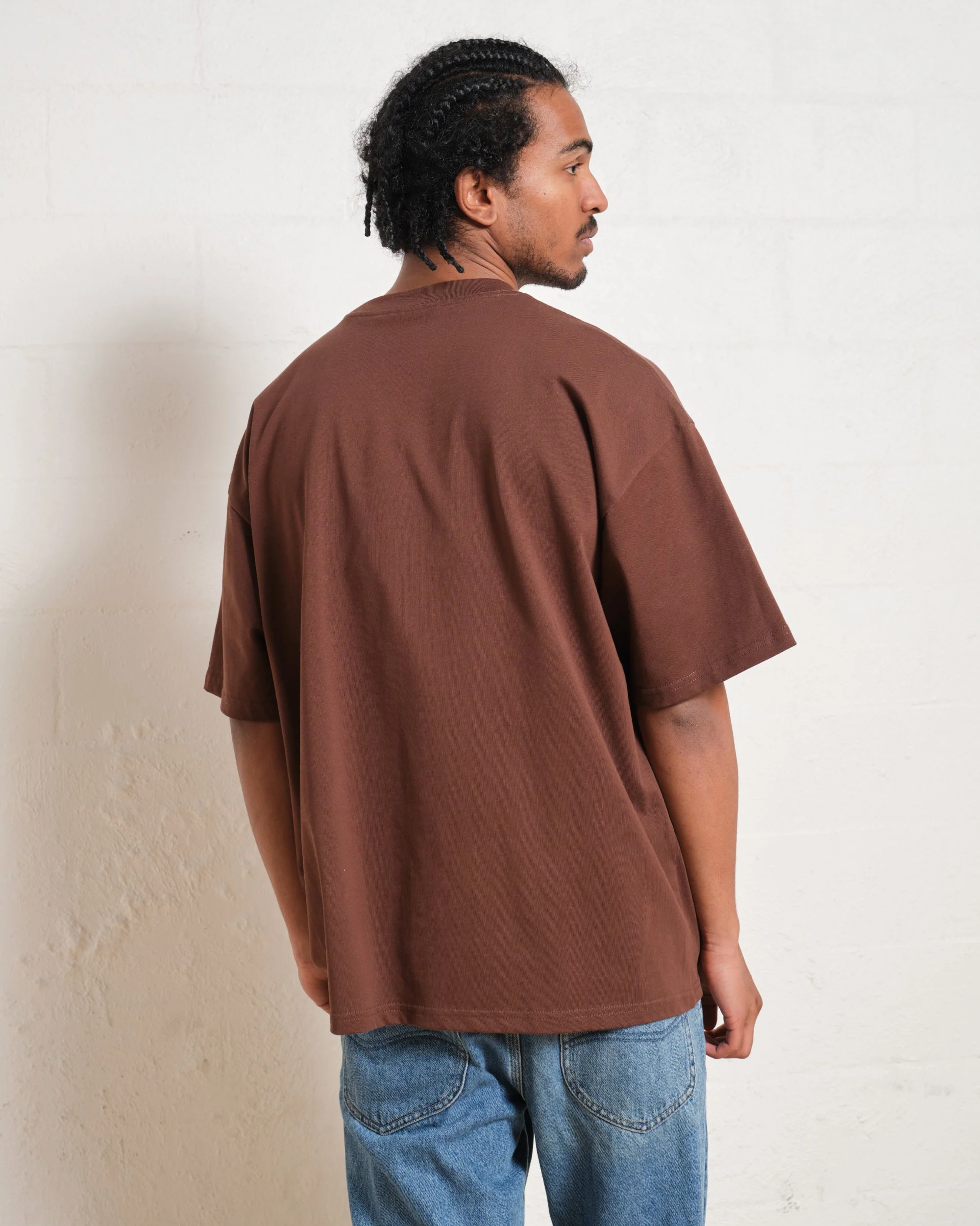 Oversized Tee 2 Pack: Black, Brown - Image 5
