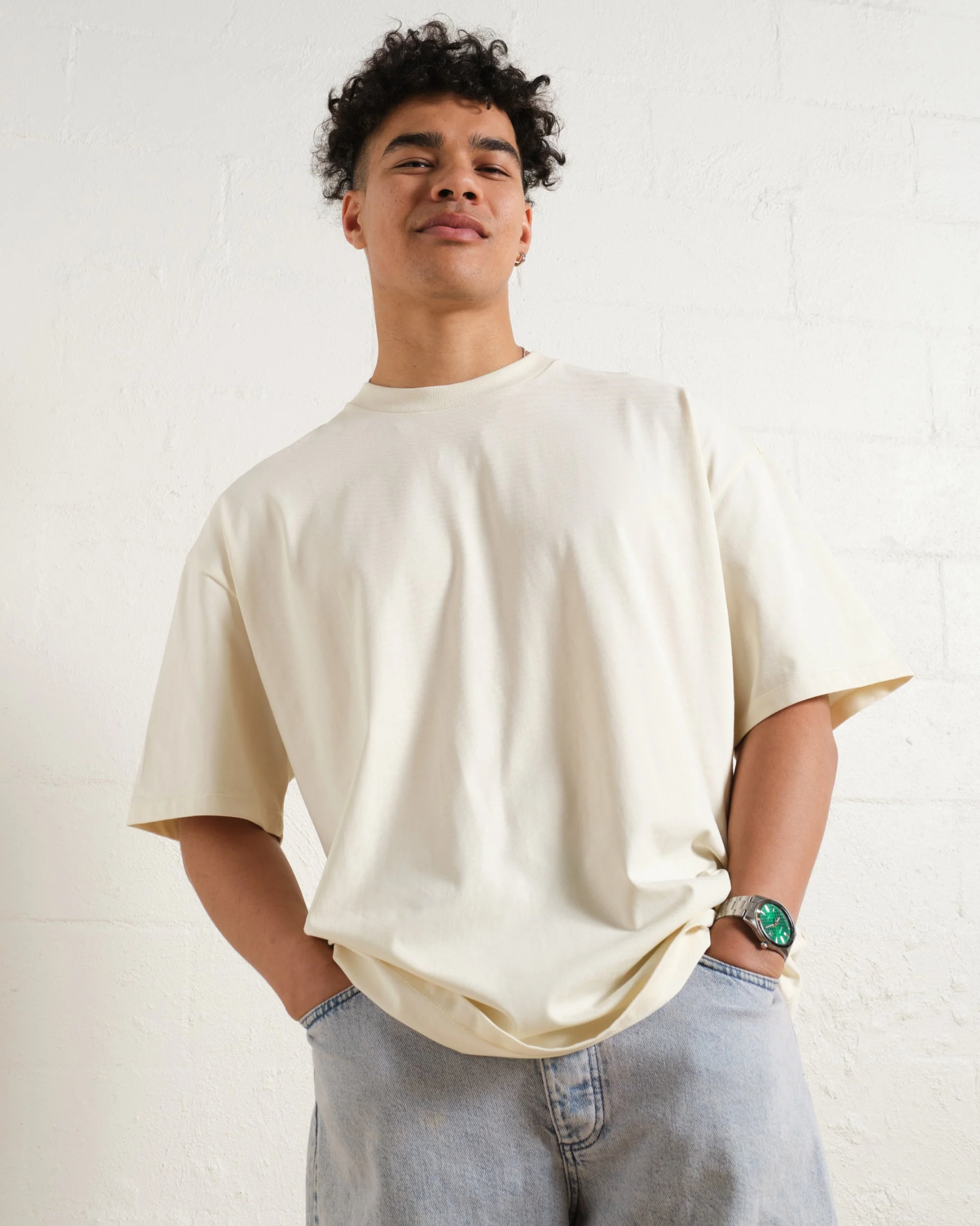 Oversized Tee 2 Pack: Lilac, Natural - Image 5