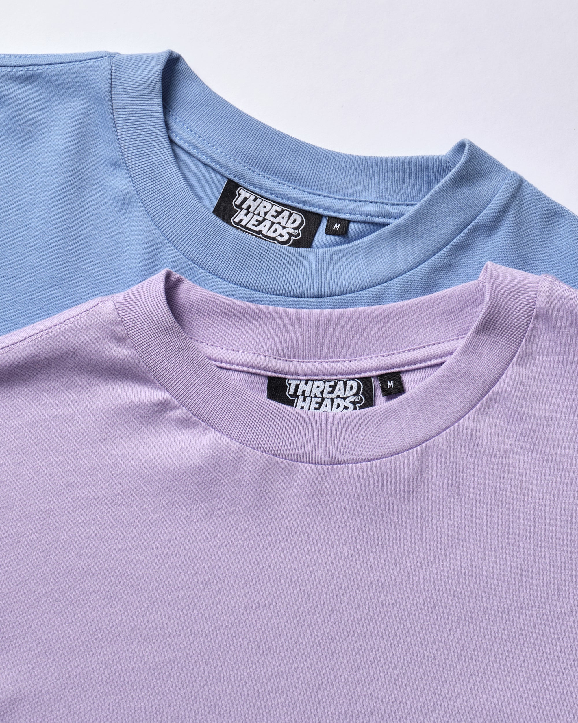 Oversized Tee 2 Pack: Powder Blue, Lilac - Image 2