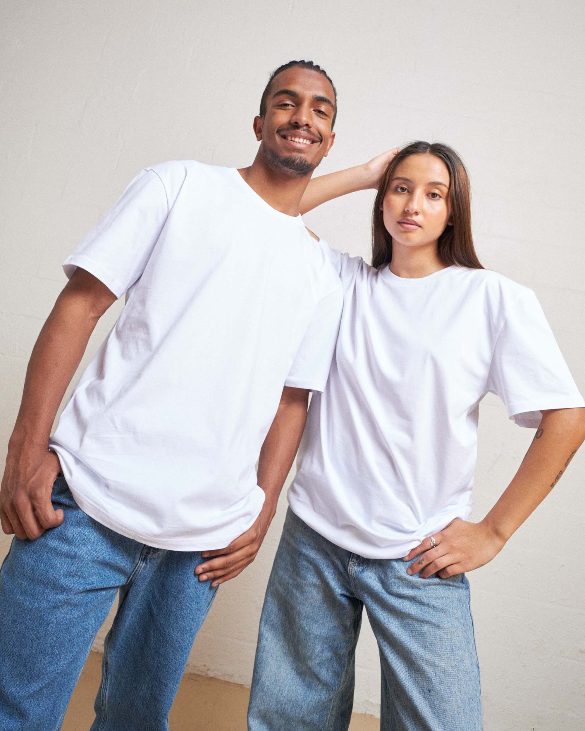 Oversized Tee 2-Pack: White - Image 4