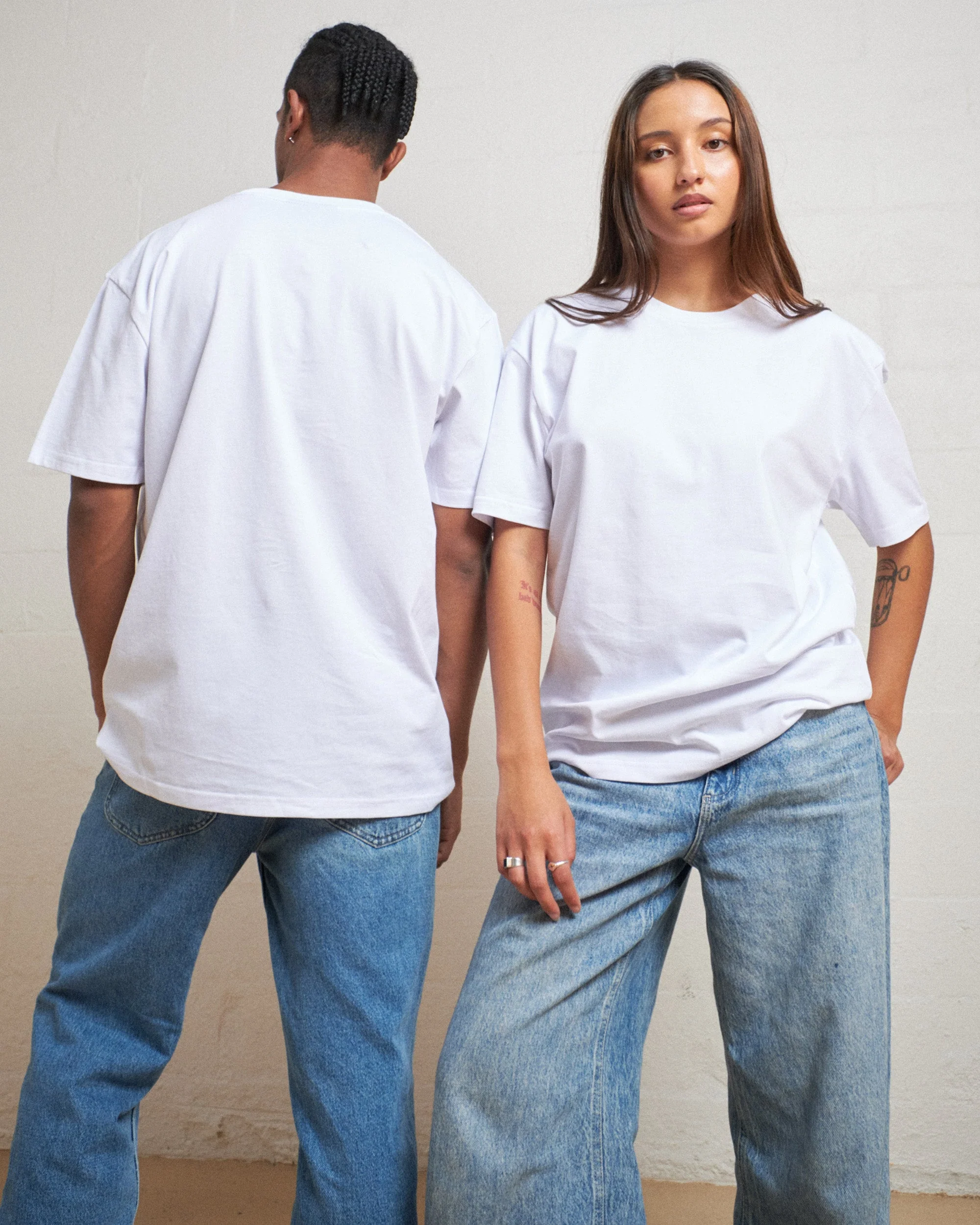 Oversized Tee 2-Pack: White - Image 5