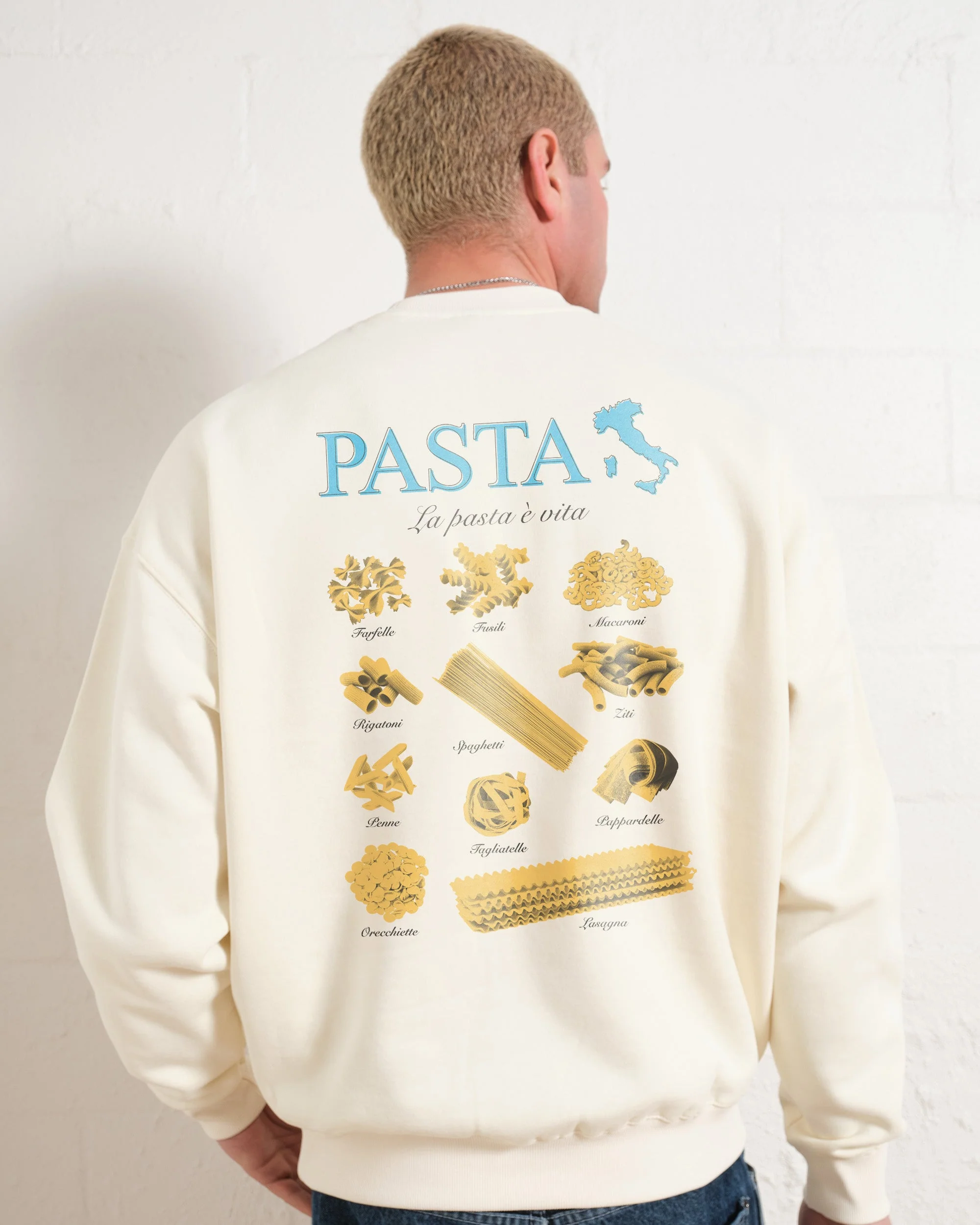 Pasta Is Life Sweatshirt - Image 3
