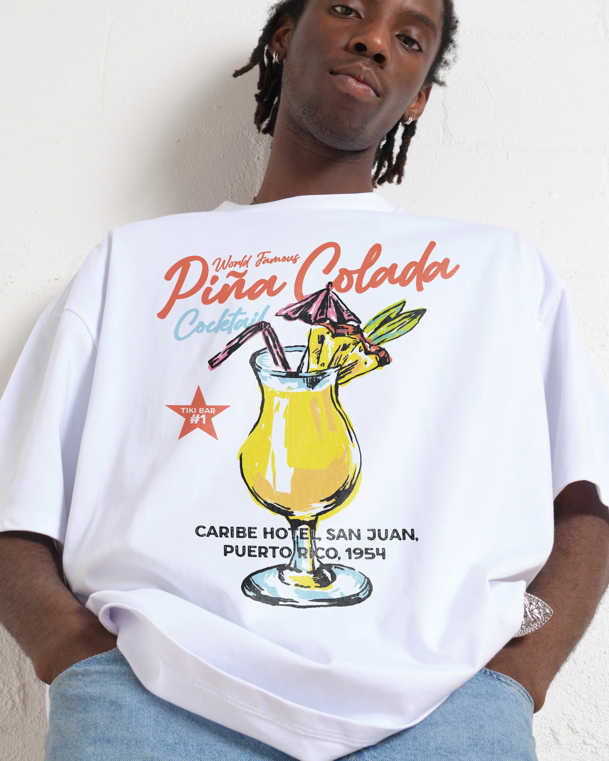 Pina Colada Oversized Tee - Image 5